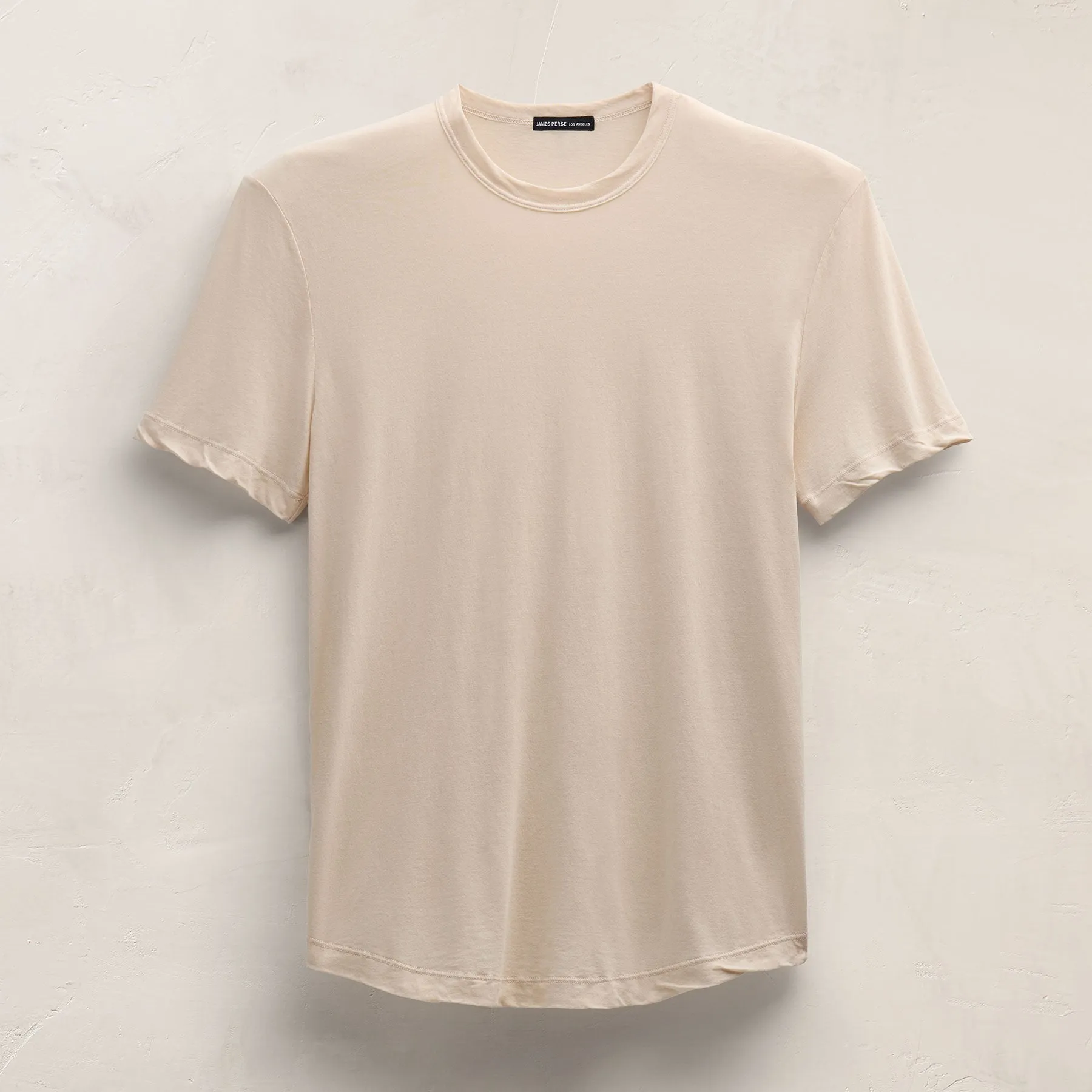 Clear Jersey Crew - Latte Pigment sold by James Perse product image thumbnail 2