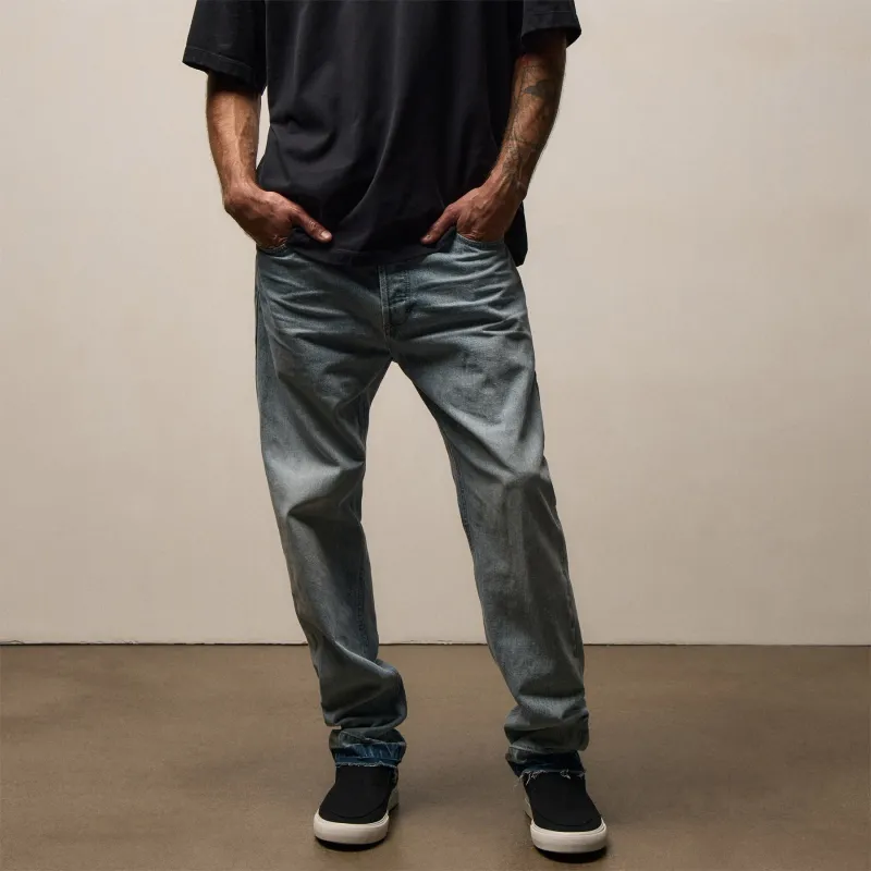 Skater Selvedge Denim Pant - California Sunfade sold by James Perse