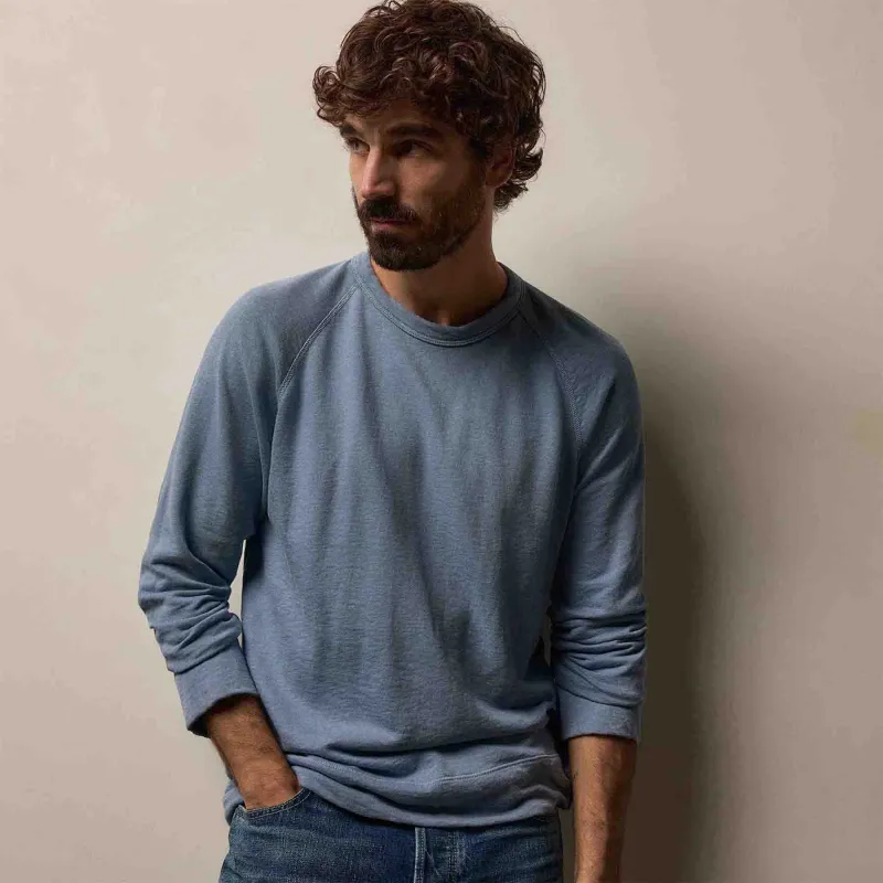 Vintage French Sweatshirt - Ocean Pigment sold by James Perse