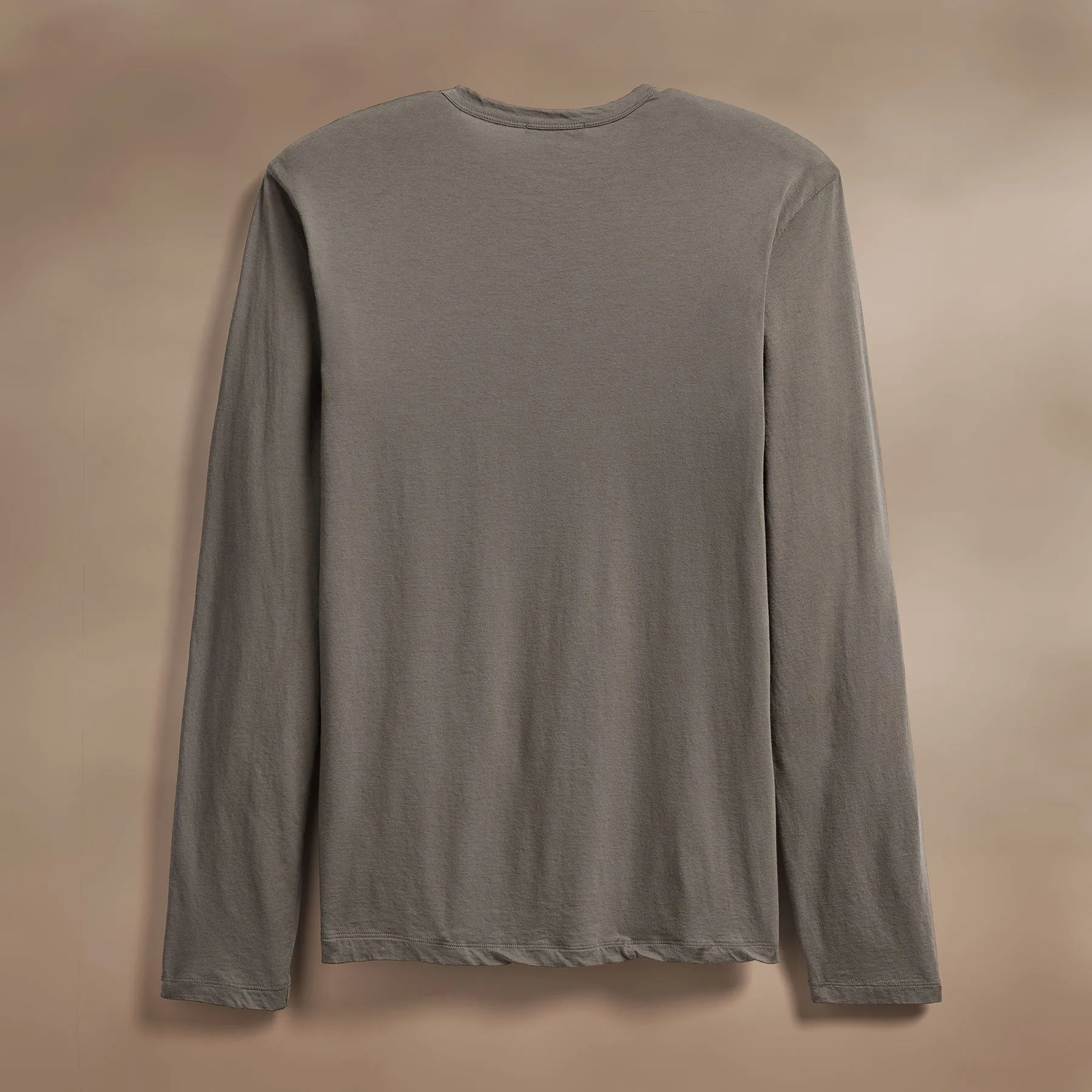 Luxe Lotus Jersey Long Sleeve - Granite sold by James Perse product image thumbnail 3