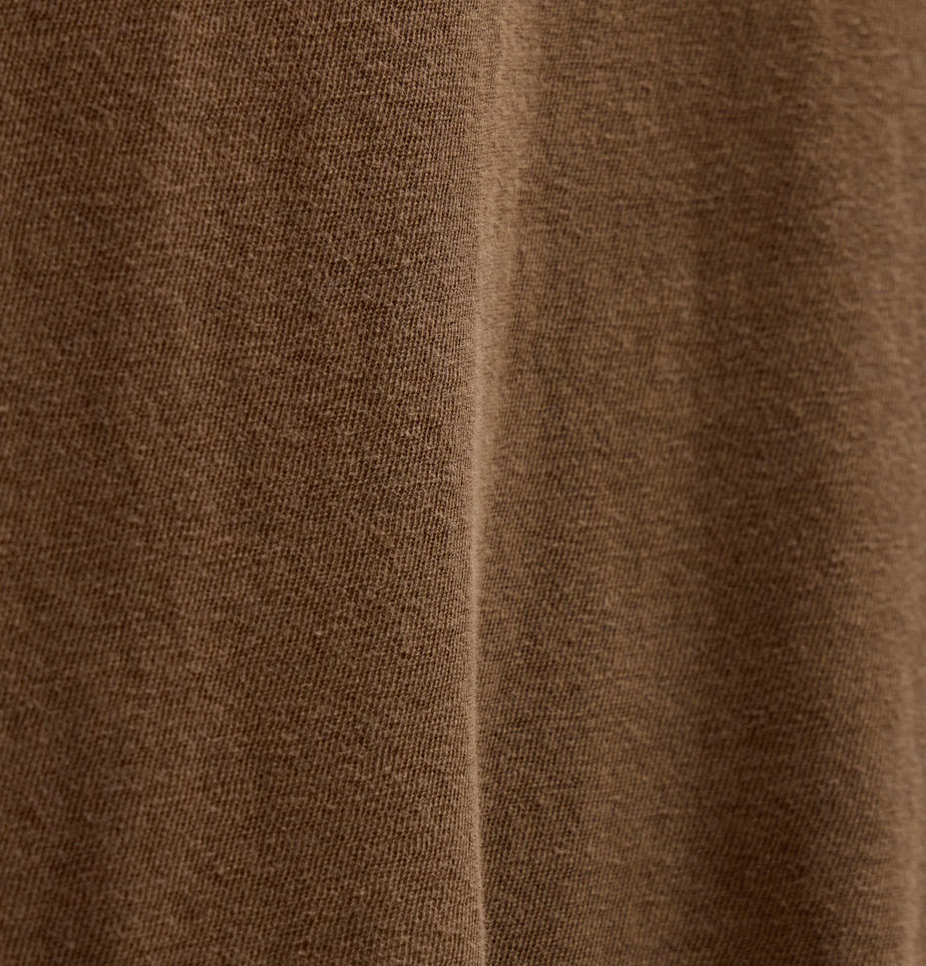 Slub Jersey Long Sleeve Raglan Crew - Gingerbread Pigment sold by James Perse product image thumbnail 2