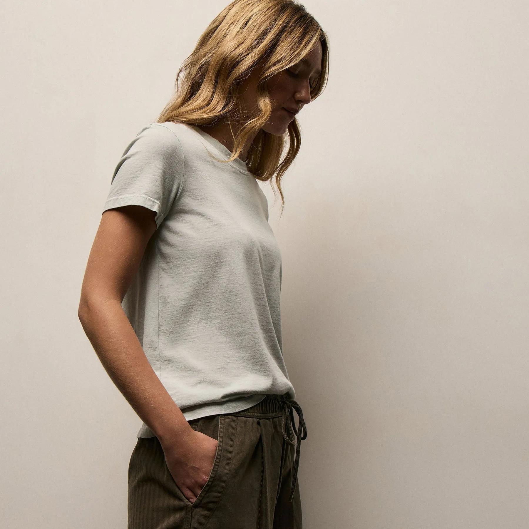 Women's Classic T Shirt Gift Set - Carbon/White/Melon Pigment/Celery Pigment sold by James Perse product image thumbnail 5