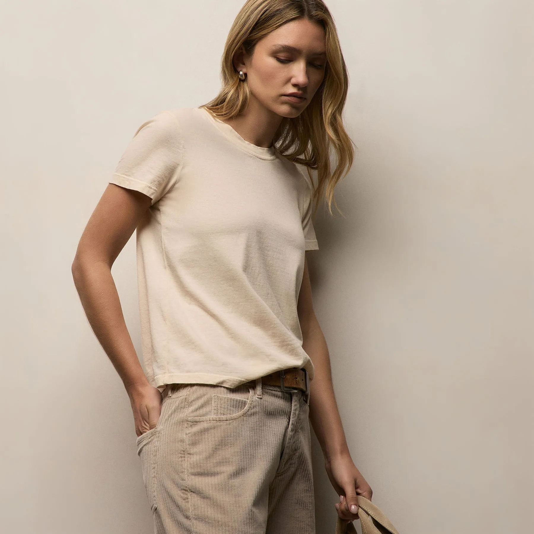 Women's Classic T Shirt Gift Set - Carbon/White/Melon Pigment/Celery Pigment sold by James Perse product image thumbnail 4