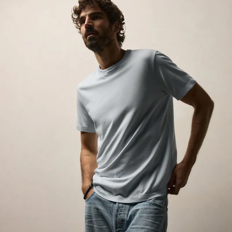 Brushed Lotus Crew - Memory sold by James Perse