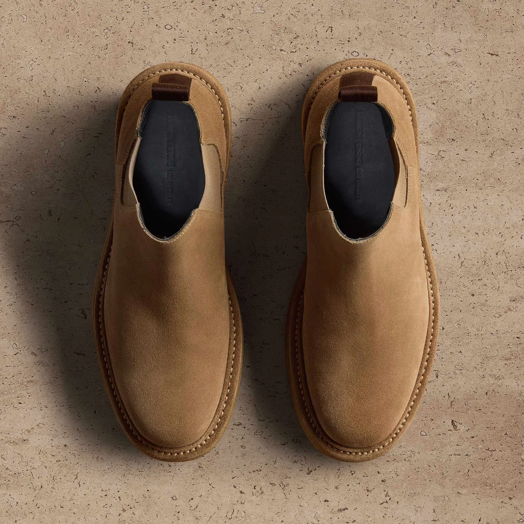 Men's Suede Chelsea Boot - String sold by James Perse product image thumbnail 5