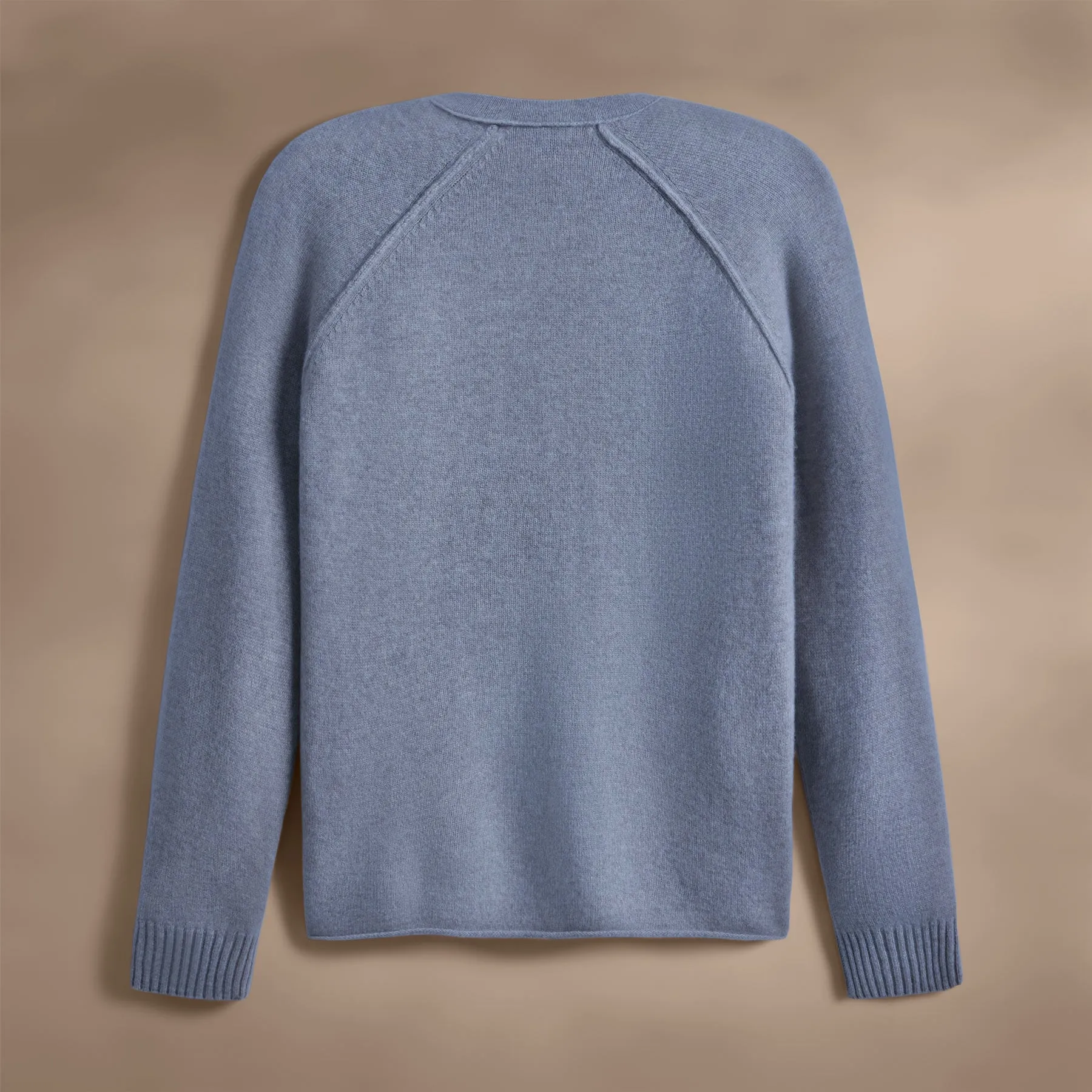 Recycled Cashmere Crew Sweater - Faded Indigo sold by James Perse product image thumbnail 4