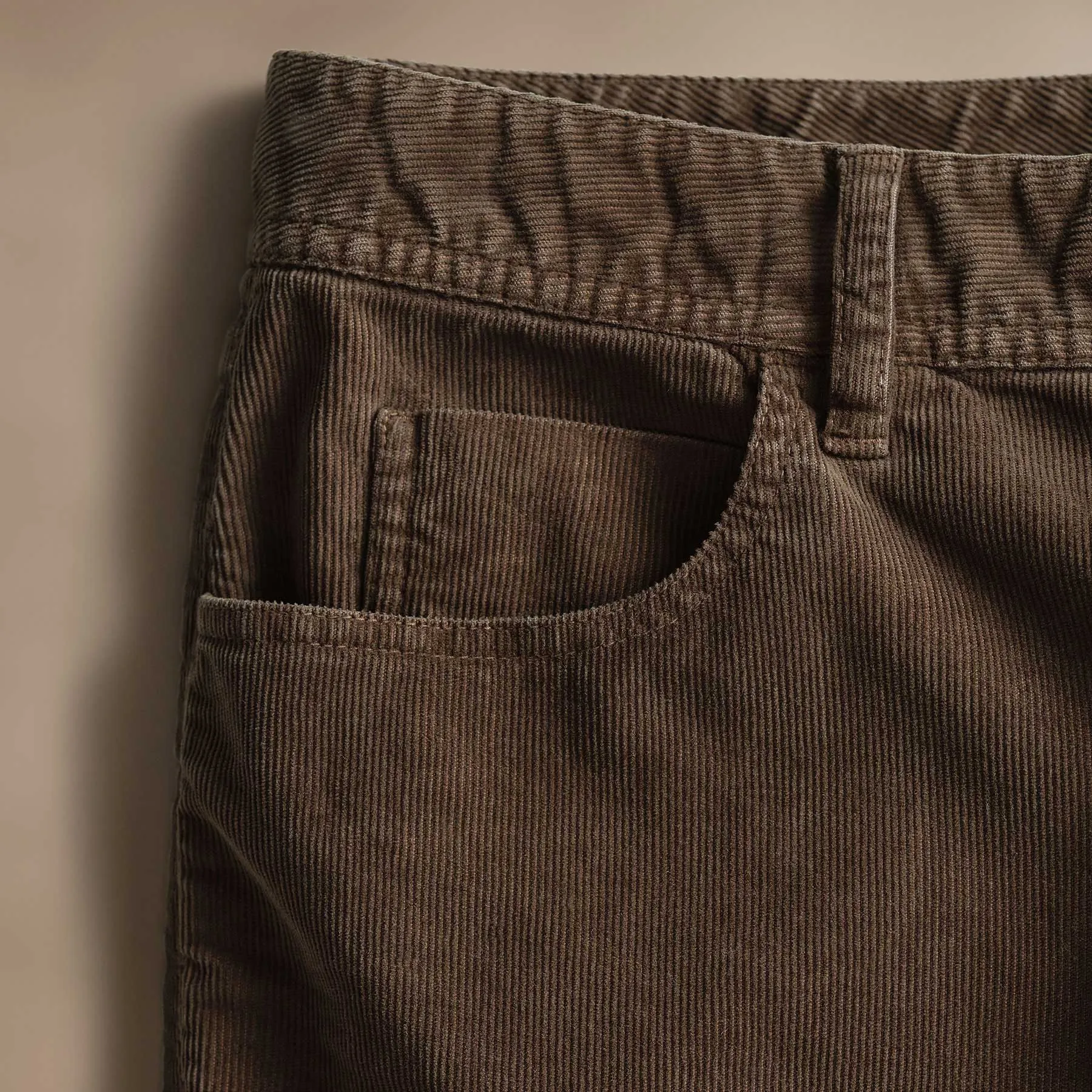 Corduroy 5 Pocket Pant - Umber Pigment sold by James Perse product image thumbnail 4