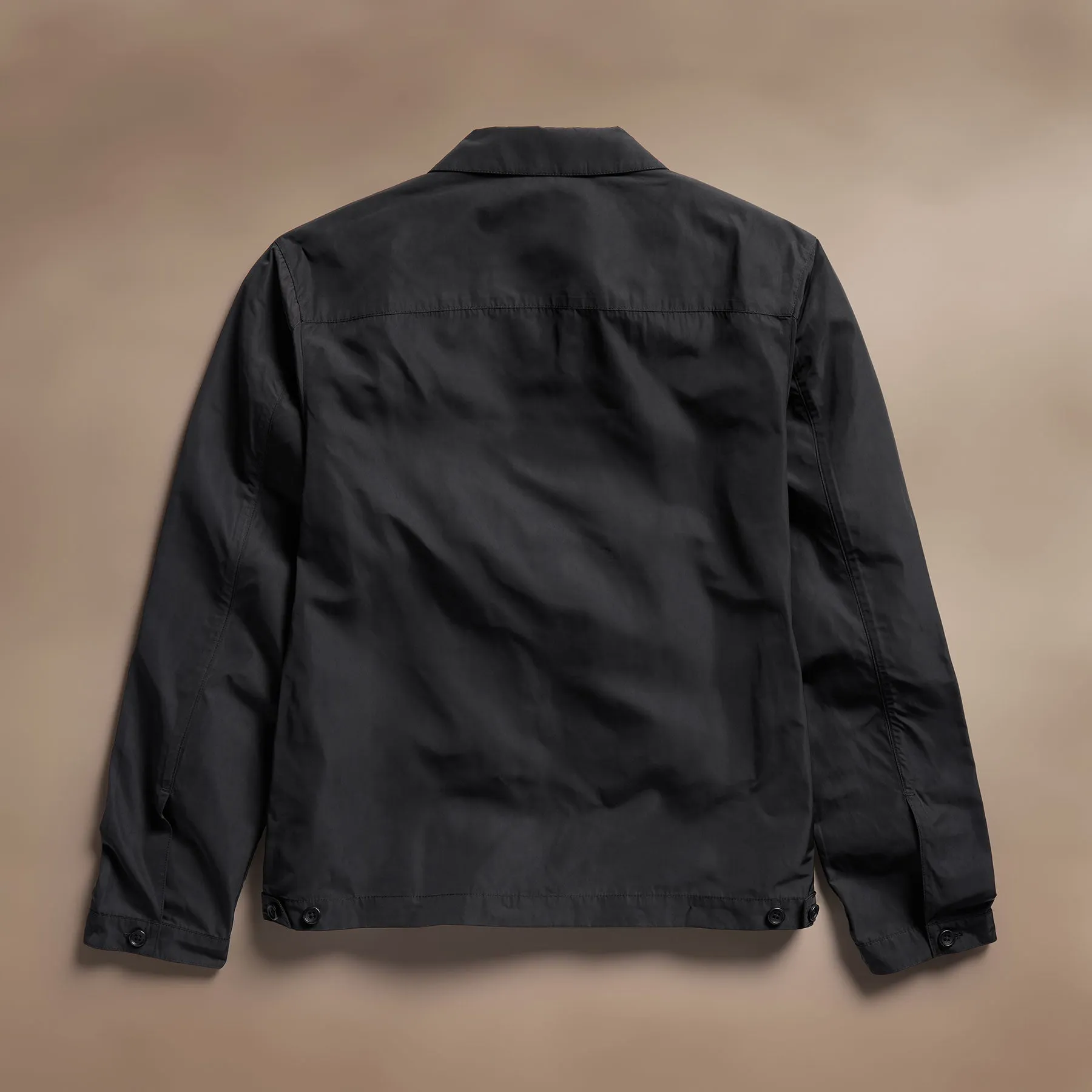 Recycled Twill Coach Jacket - Black sold by James Perse product image thumbnail 5