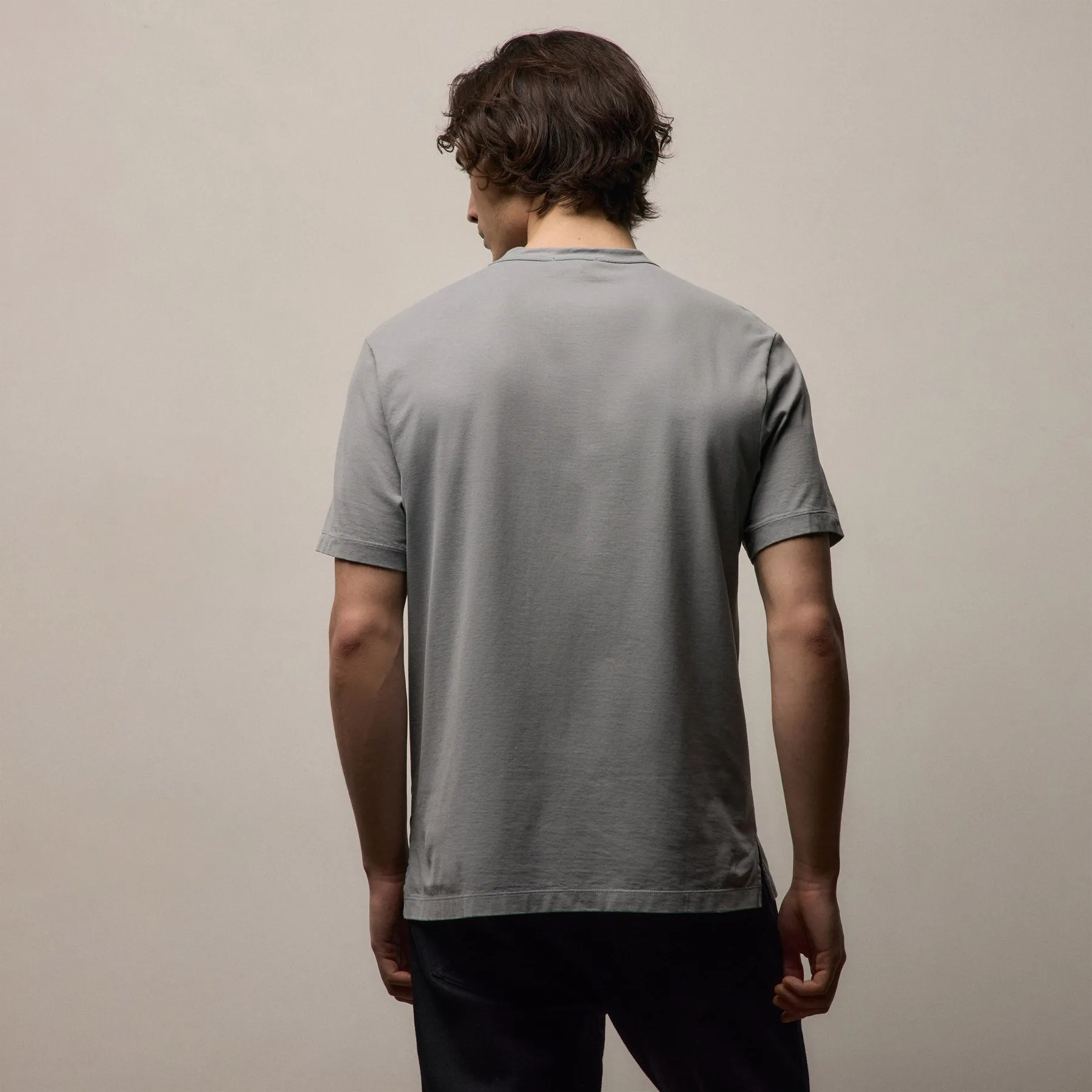 Heavy Luxe Jersey Crew - Ore sold by James Perse product image thumbnail 5