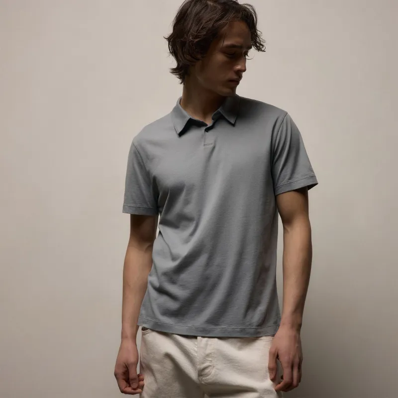Brushed Lotus Polo - Ore sold by James Perse