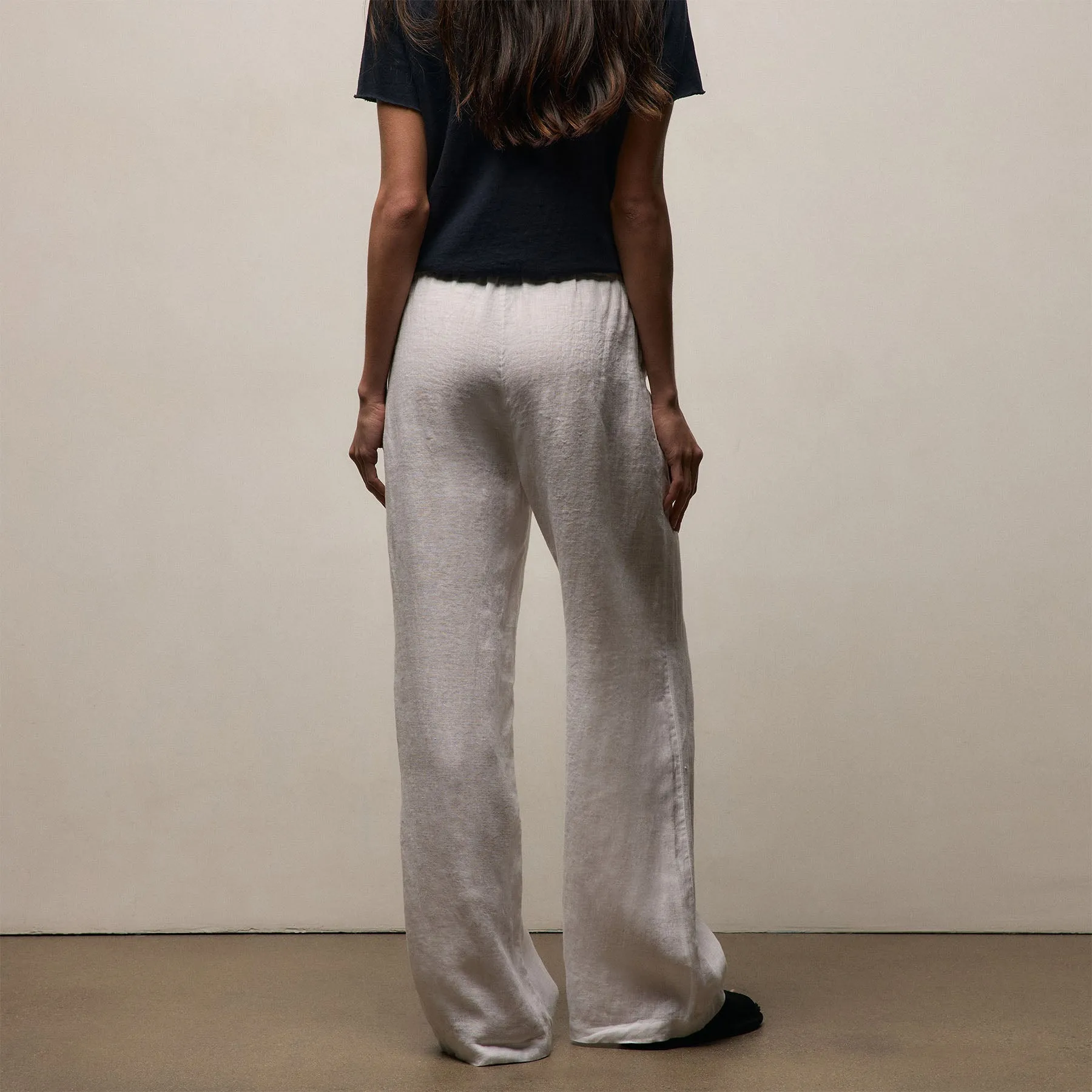 Linen Pant - White sold by James Perse product image thumbnail 5
