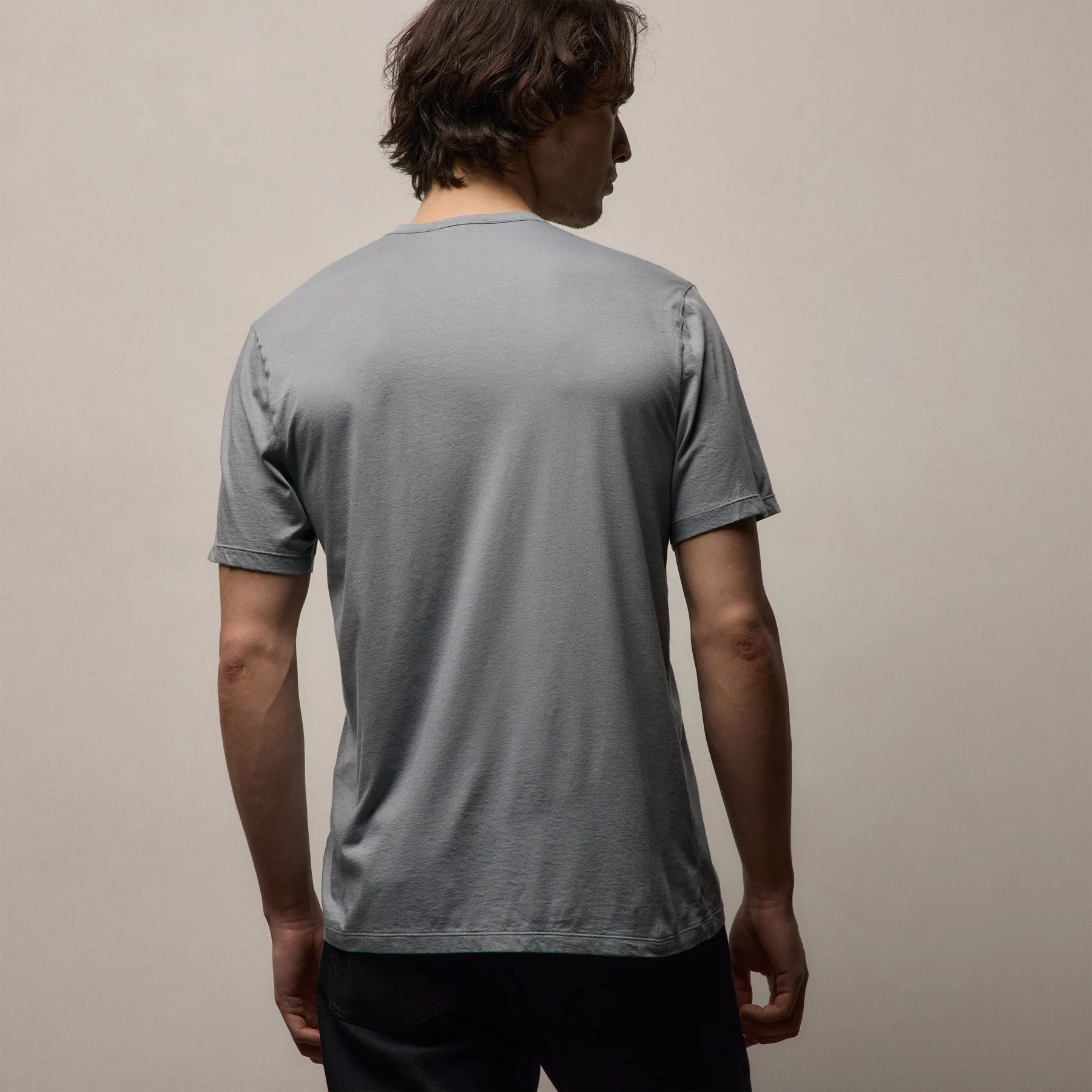 Luxe Lotus Jersey Tee - Ore sold by James Perse product image thumbnail 3