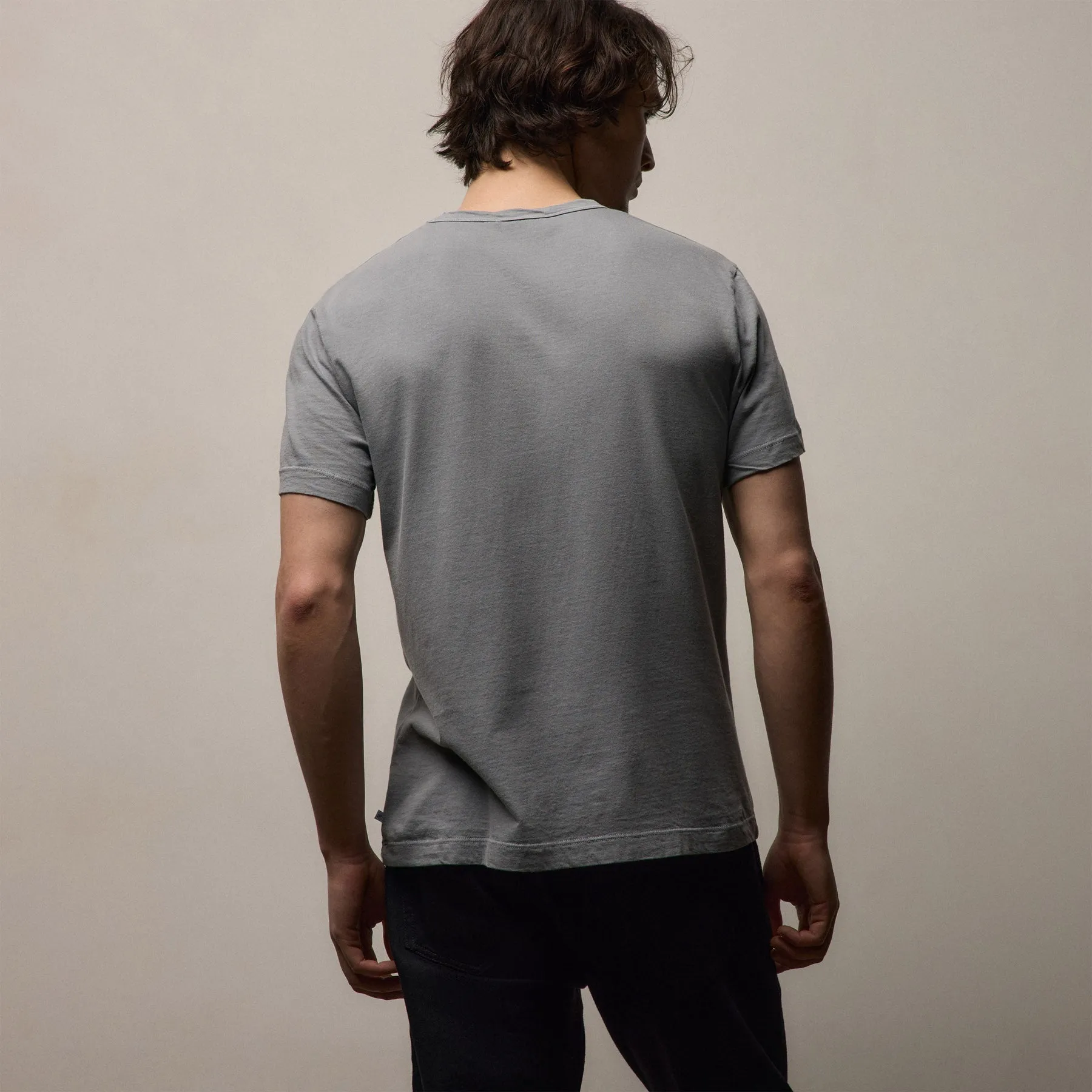 Short Sleeve Crew Neck - Ore Pigment sold by James Perse product image thumbnail 5