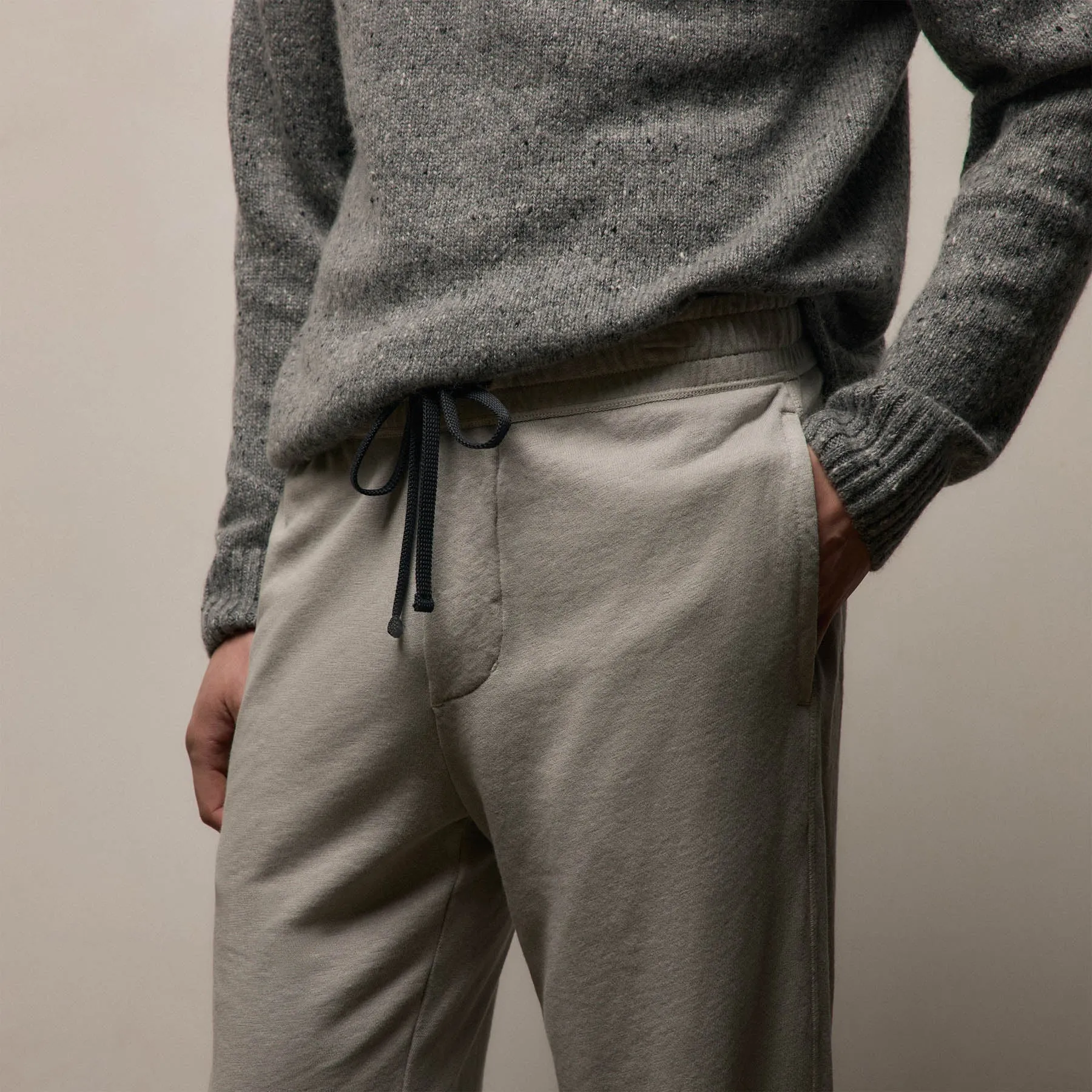 Vintage French Terry Sweatpant - Fog Pigment sold by James Perse product image thumbnail 2