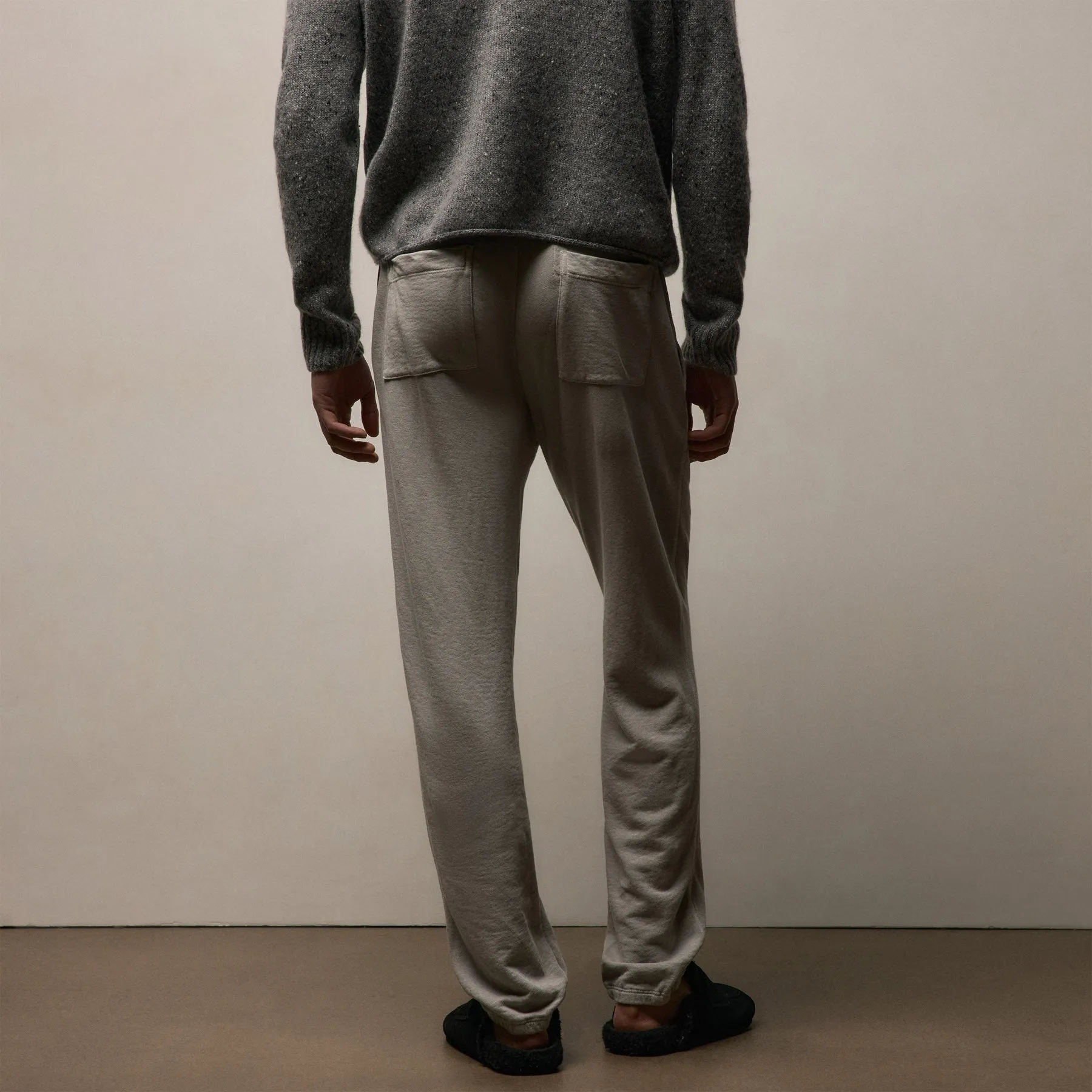 Vintage French Terry Sweatpant - Fog Pigment sold by James Perse product image thumbnail 3