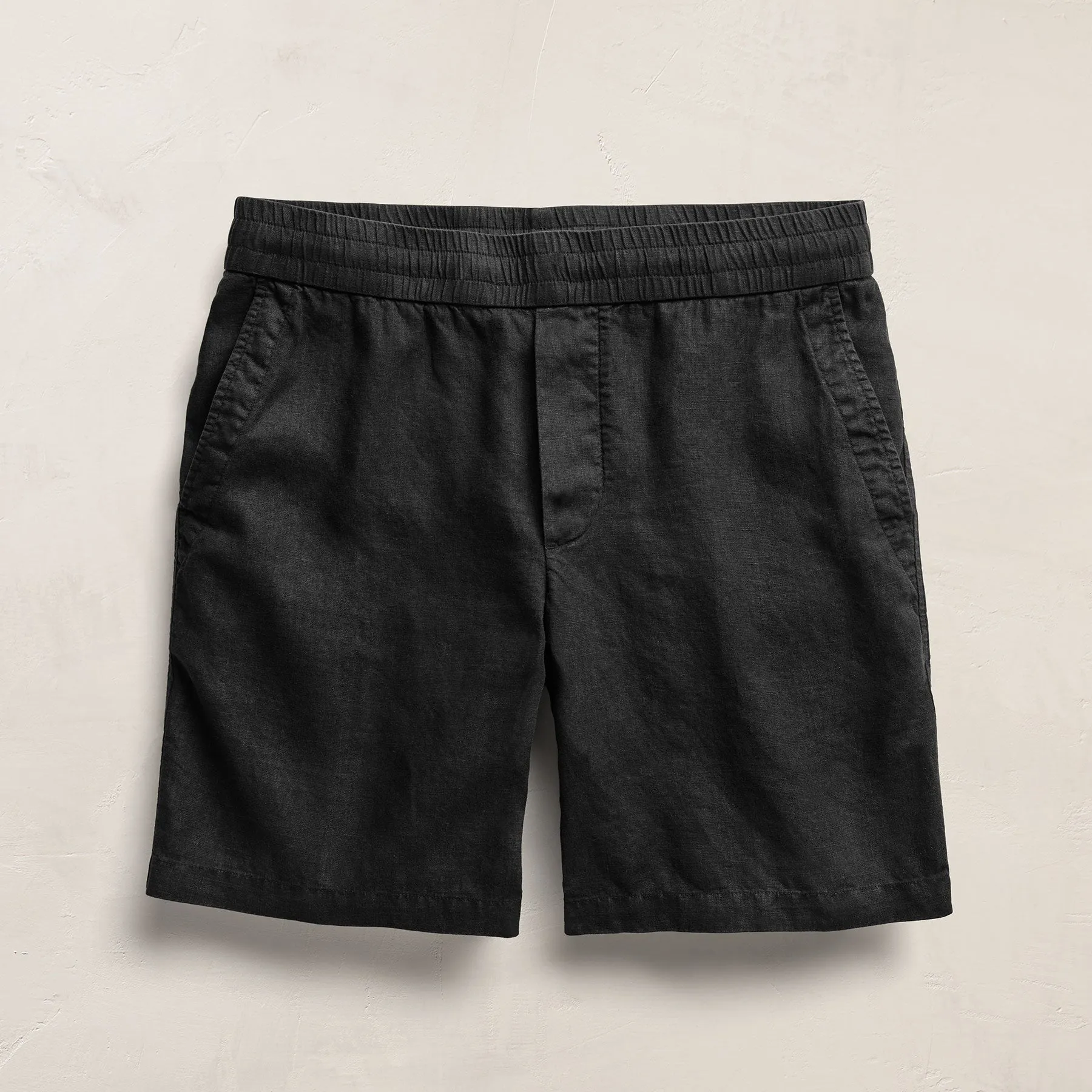 Lightweight Linen Relaxed Short - Black sold by James Perse product image thumbnail 2