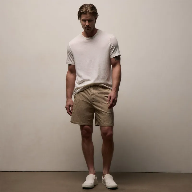 Herringbone Surplus Short - Light Khaki Pigment made by James Perse