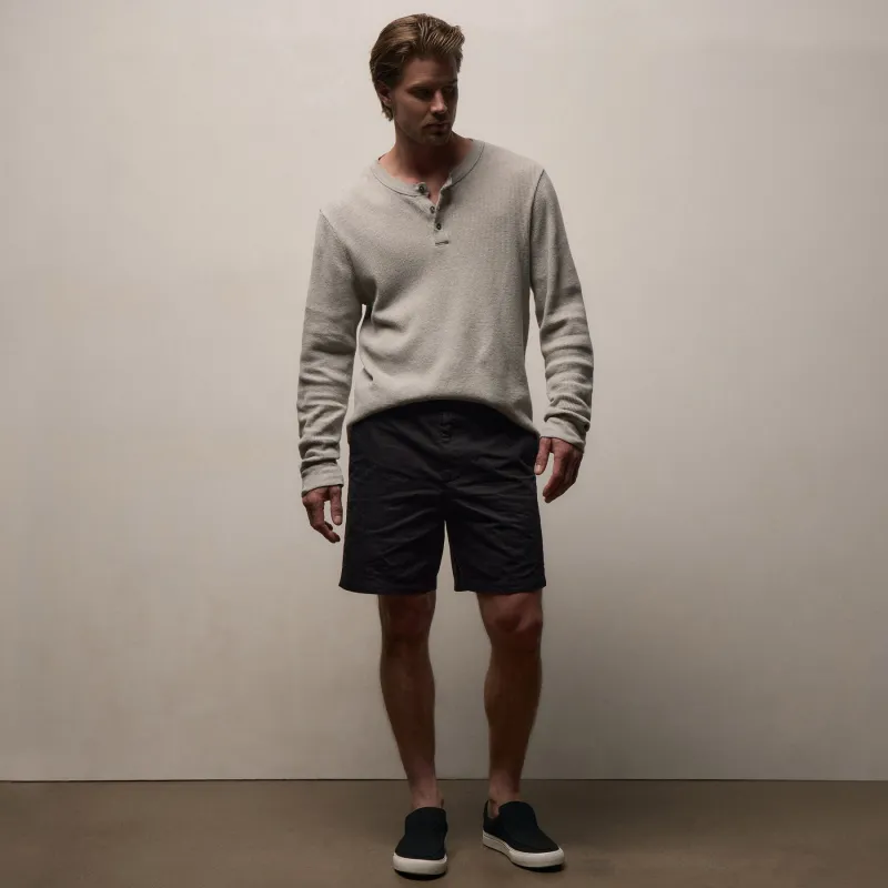 Herringbone Surplus Short - Black made by James Perse