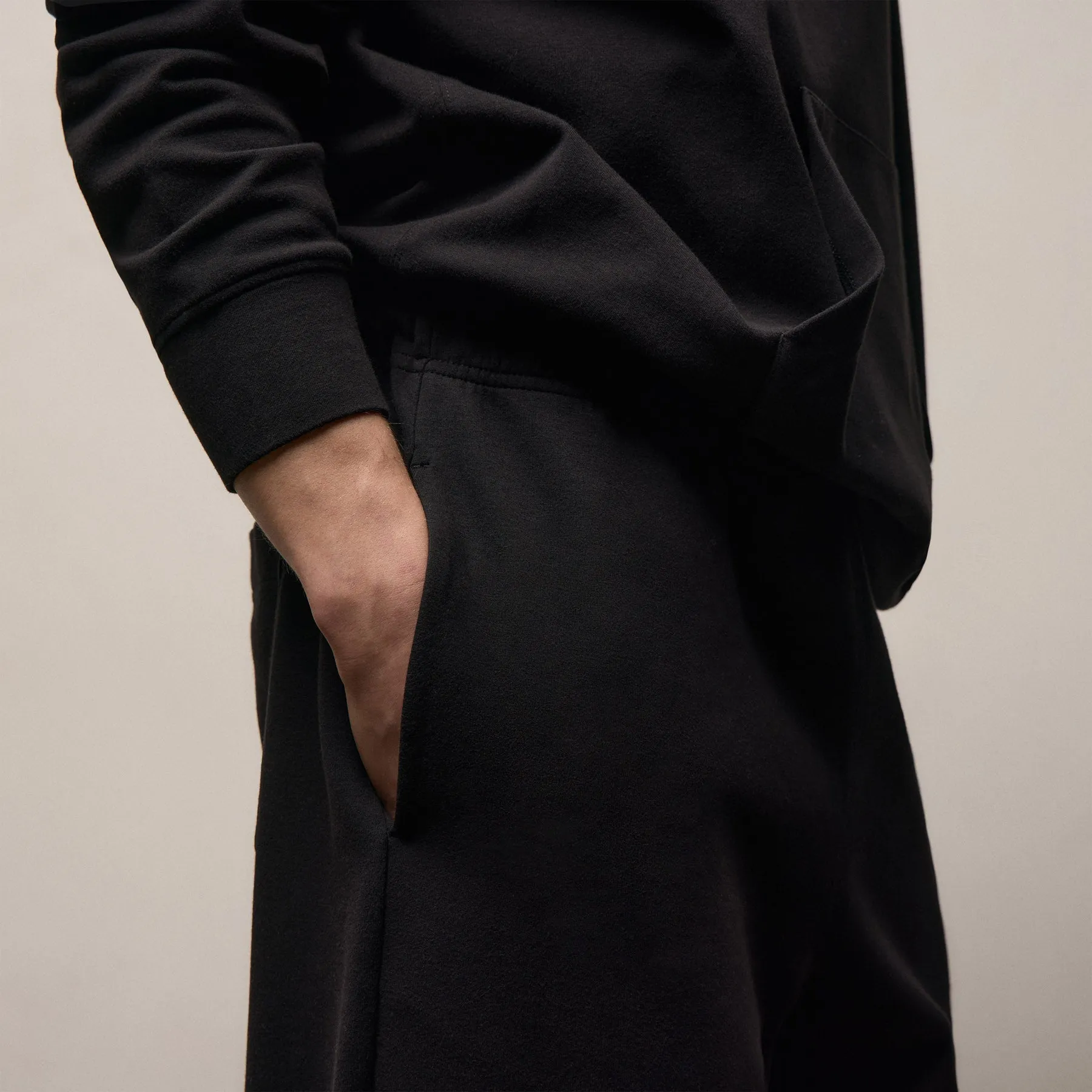 Italian Knit Sweatpant - Black sold by James Perse product image thumbnail 4