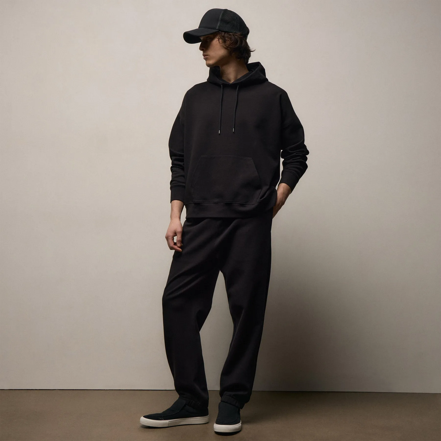 Italian Knit Sweatpant - Black sold by James Perse product image thumbnail 5