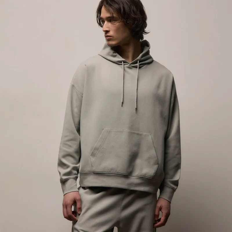 Italian Knit Hoodie - Fog made by James Perse