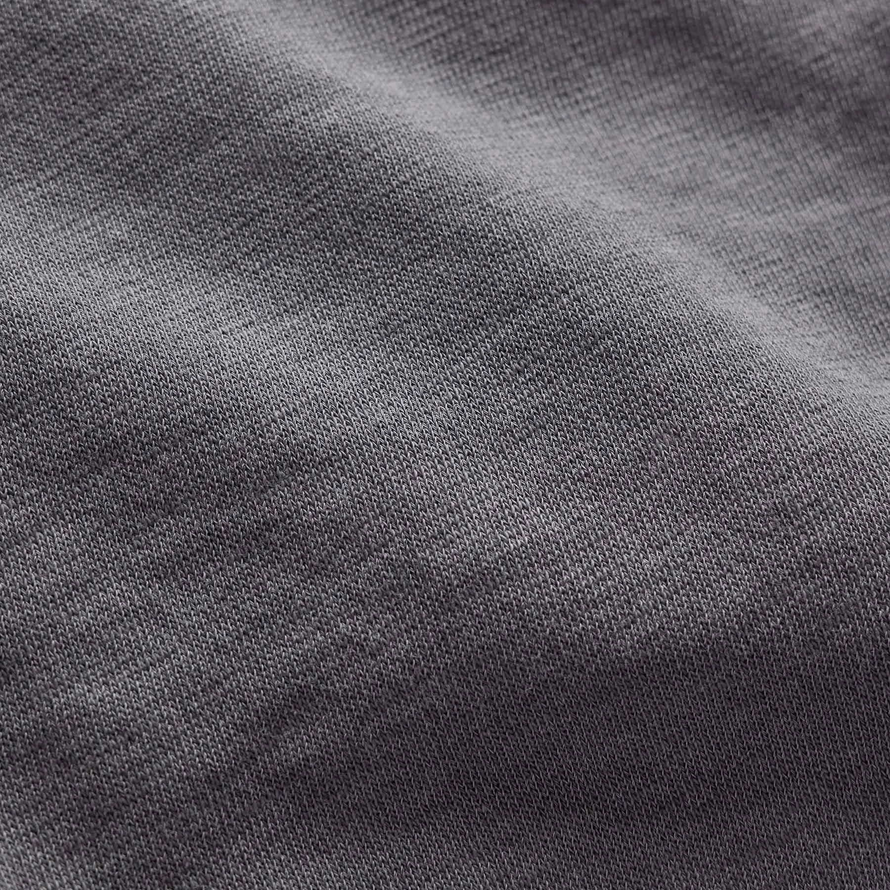 Vintage French Terry Zip Up Hoodie - Cavalry Pigment sold by James Perse product image thumbnail 5