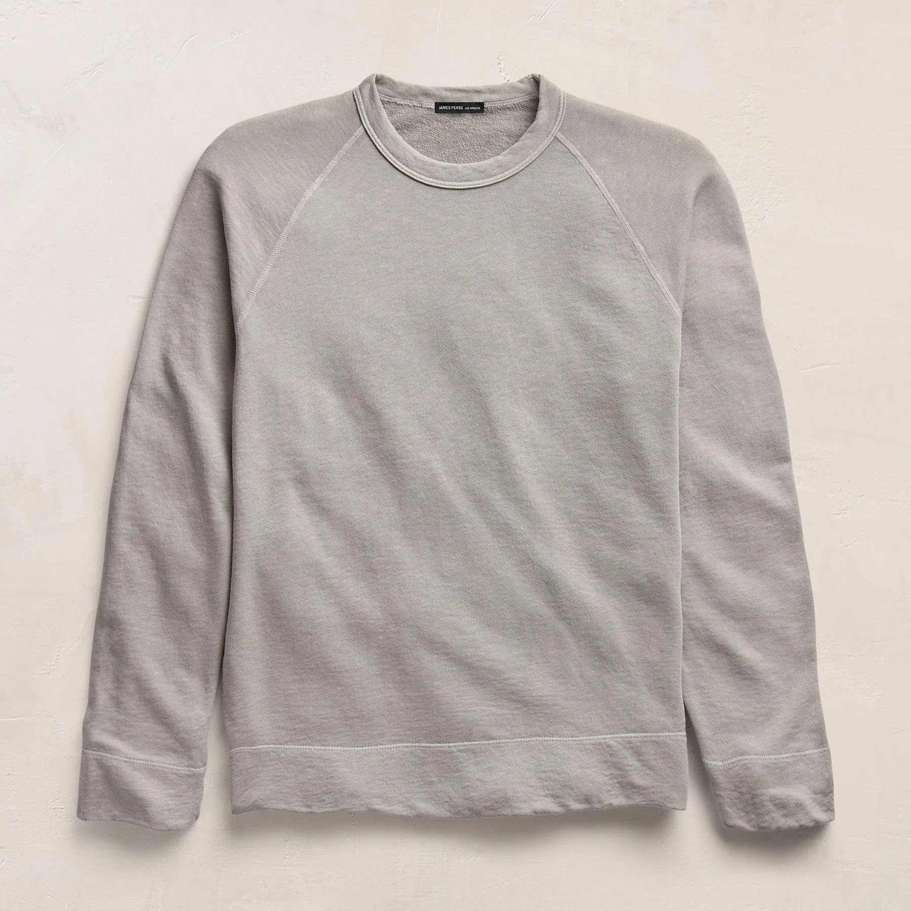 Vintage French Terry Sweatshirt - Fog Pigment sold by James Perse product image thumbnail 2