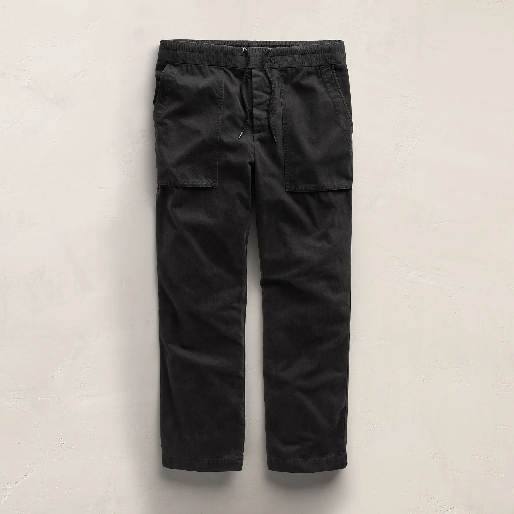 Cotton Cashmere Utility Pant - Black sold by James Perse product image thumbnail 2