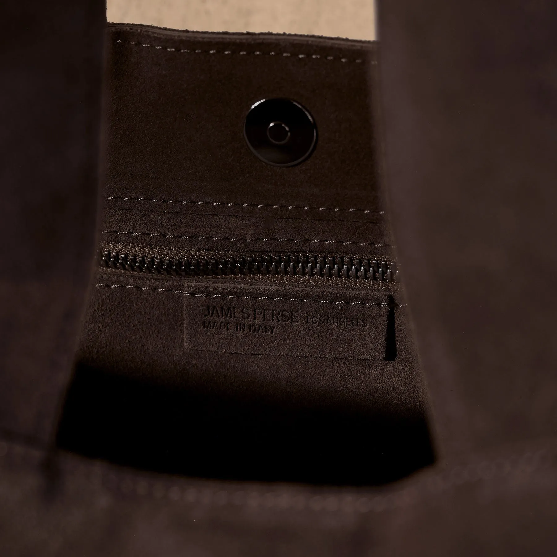 Suede Tote - Cafe sold by James Perse product image thumbnail 5