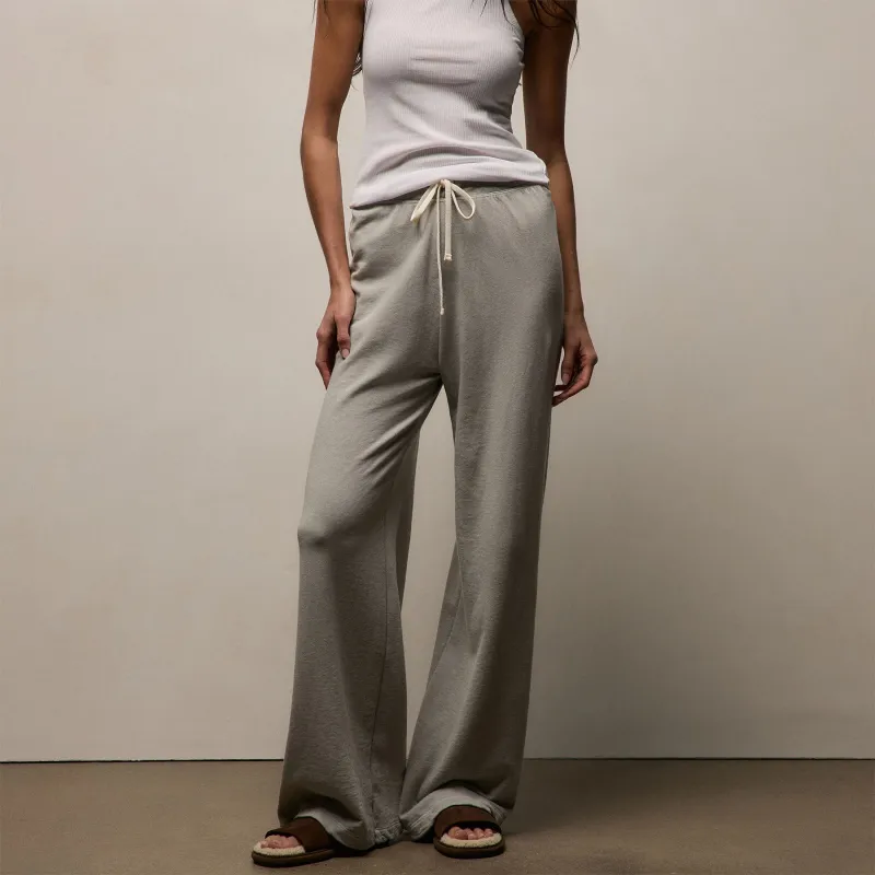 Vintage French Terry Wide Leg Sweatpant - Fog Pigment made by James Perse