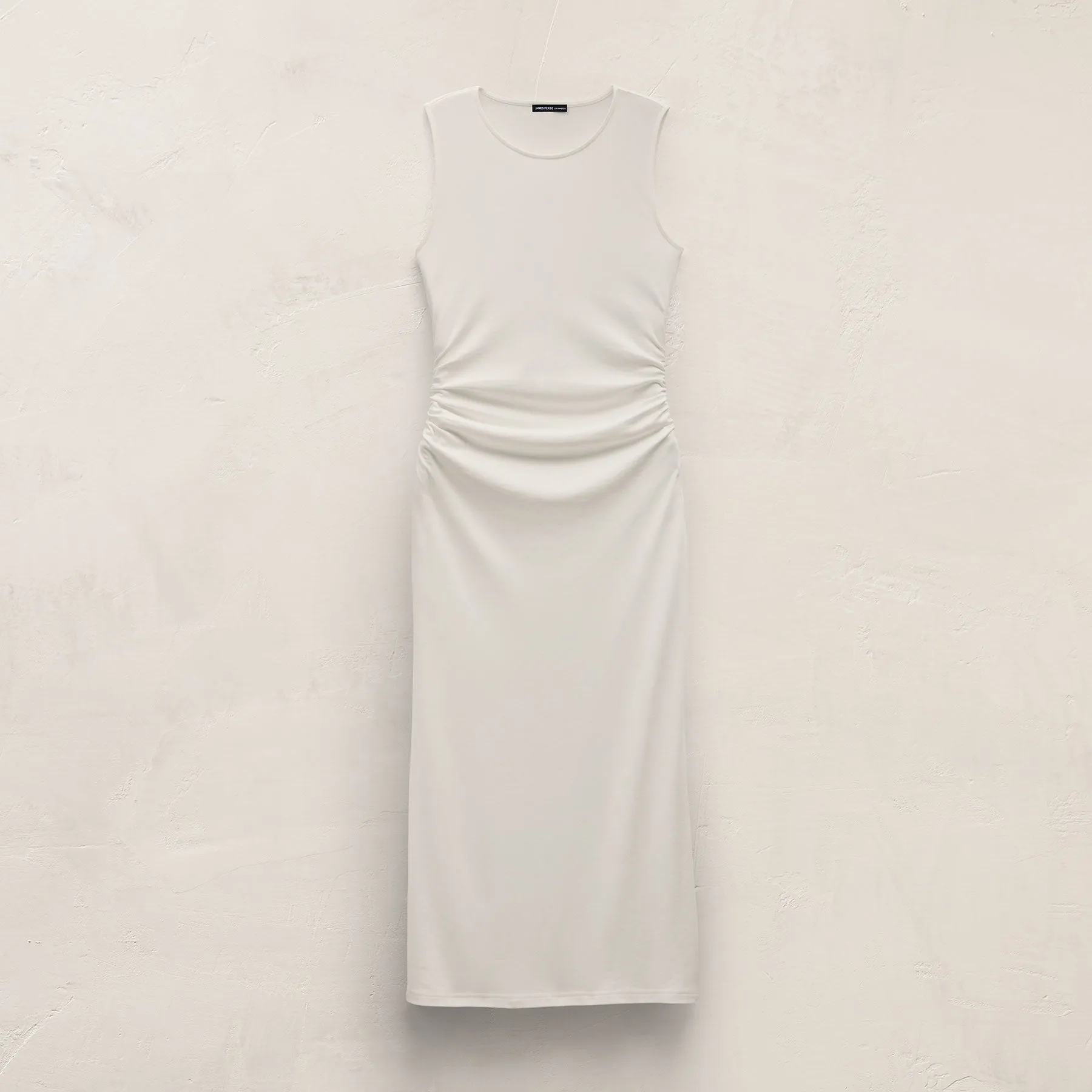 Cotton Jersey Tank Dress - Off White sold by James Perse product image thumbnail 2