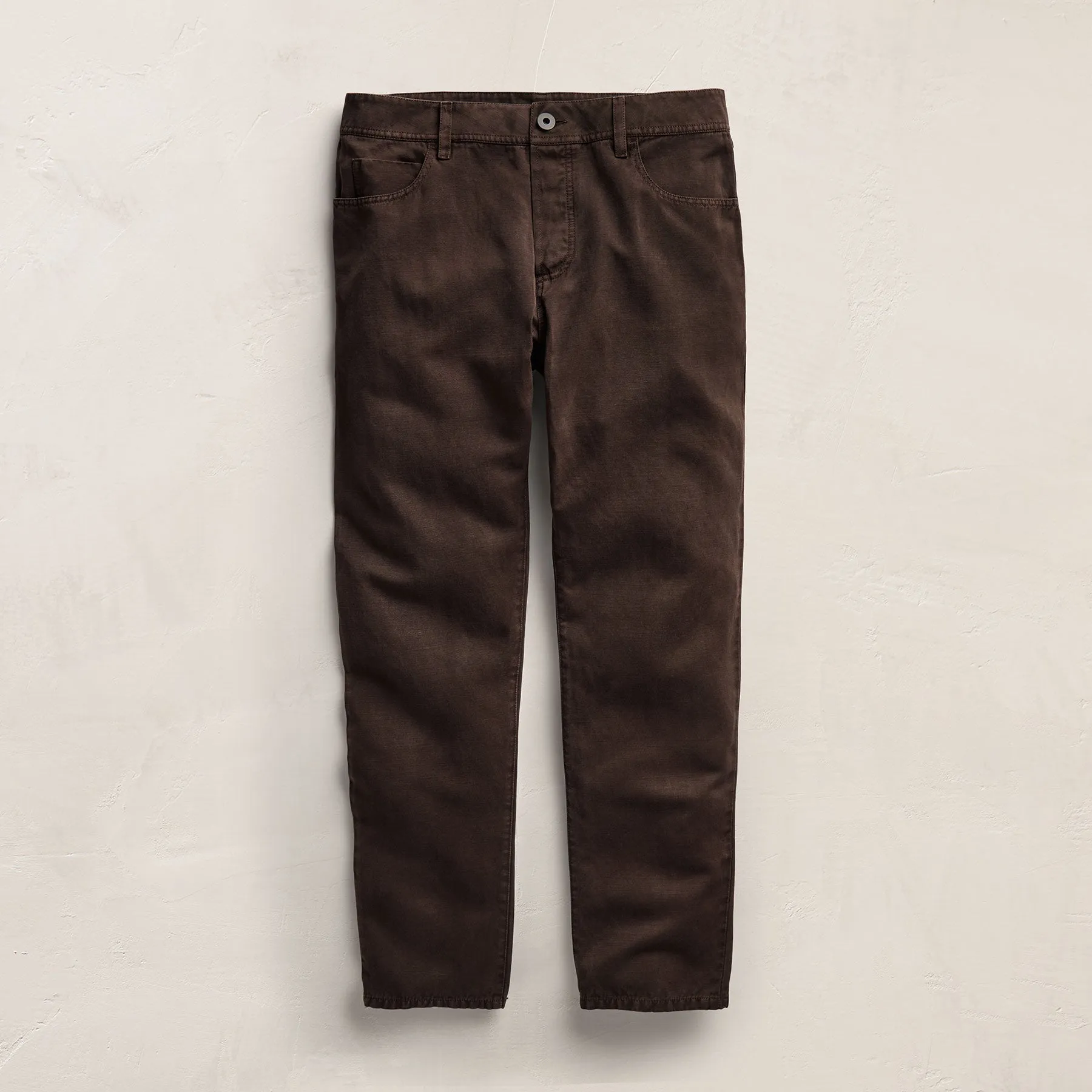 Classic Cotton Linen Twill Pant - Bark Pigment sold by James Perse product image thumbnail 2