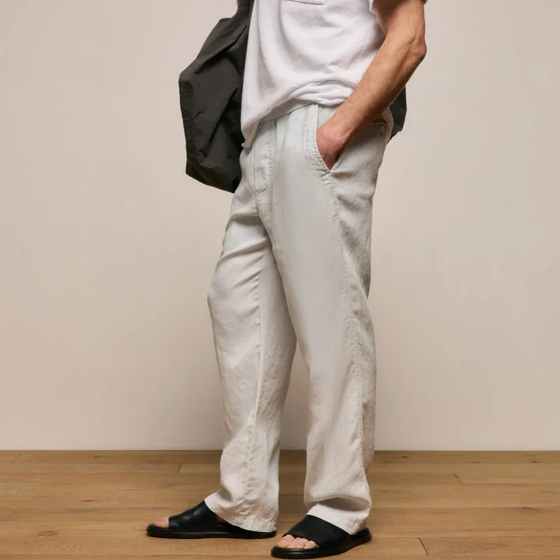 Lightweight Linen Pant - Memory Pigment made by James Perse