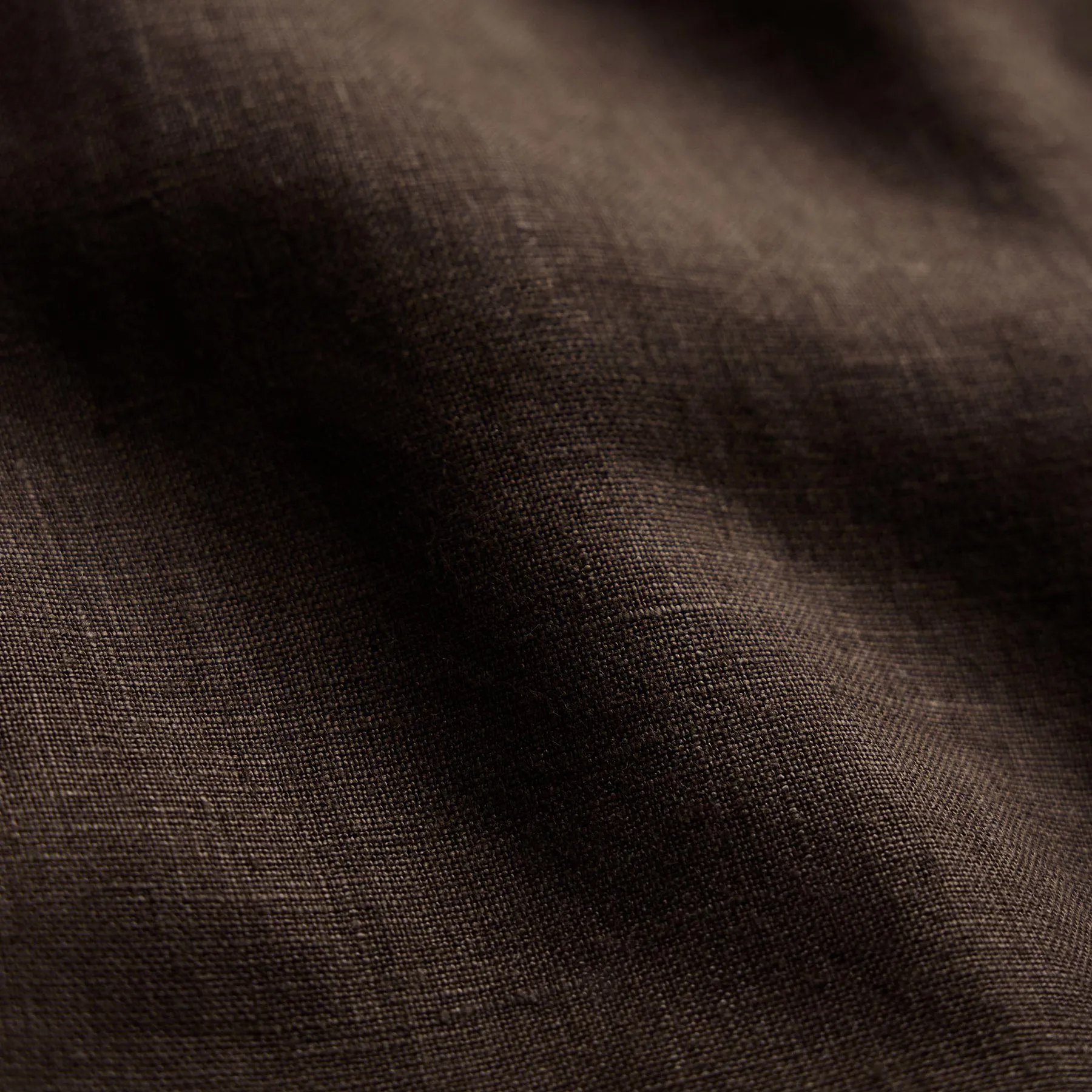Lightweight Linen Short Sleeve Shirt - Bark Pigment sold by James Perse product image thumbnail 3