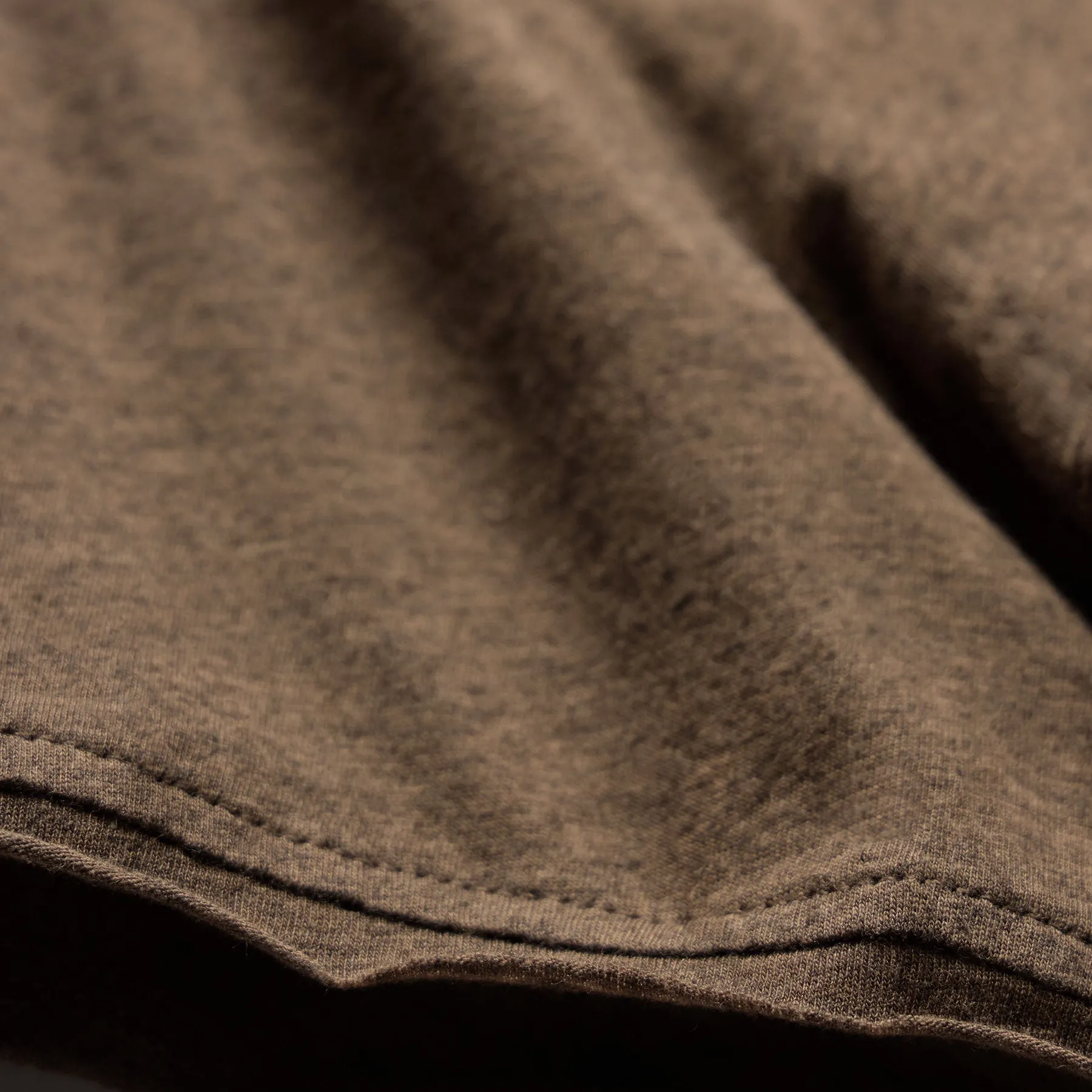 Cotton Cashmere Tee - Brown sold by James Perse product image thumbnail 2
