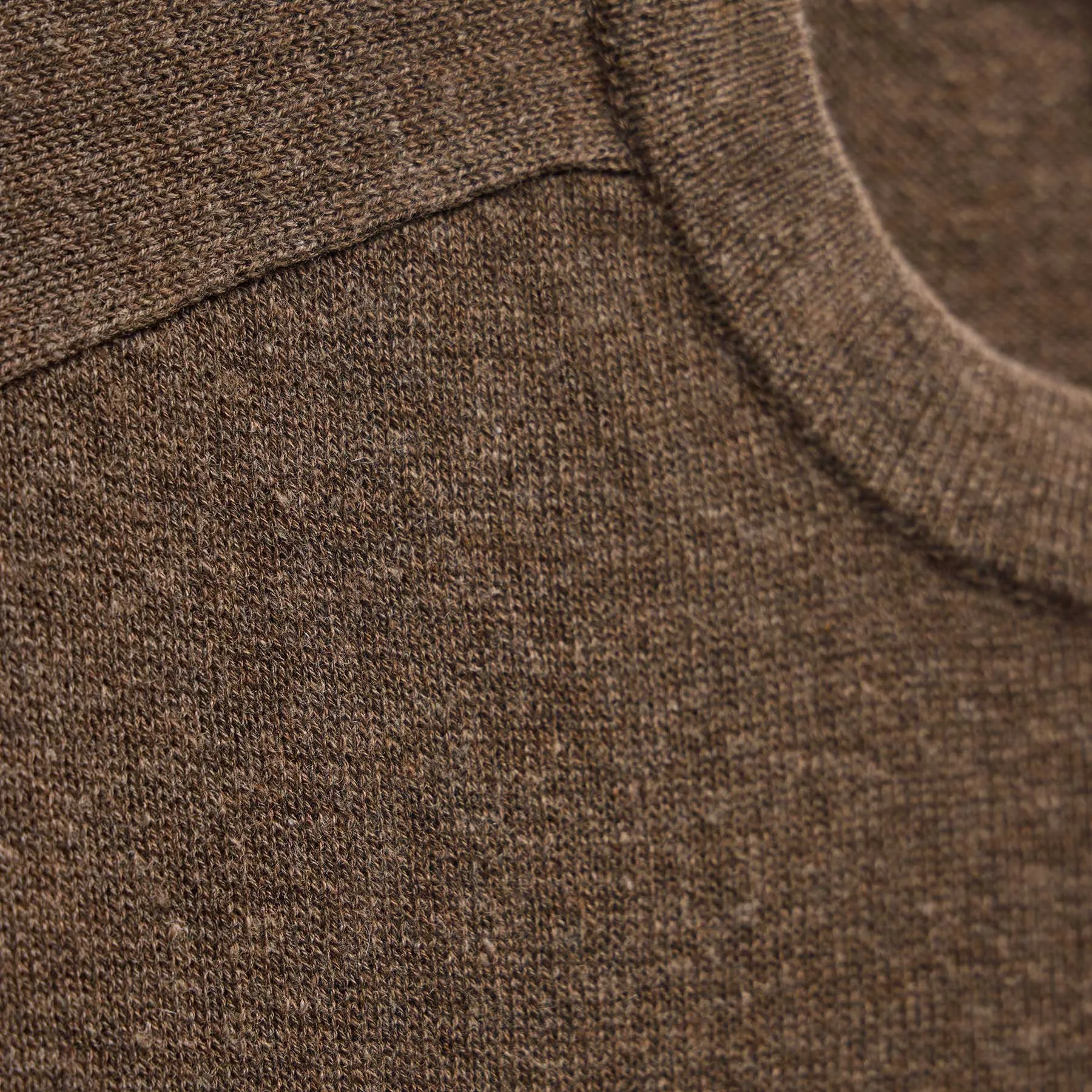 Organic Cotton Cashmere Raglan Crew - Brownstone sold by James Perse product image thumbnail 2