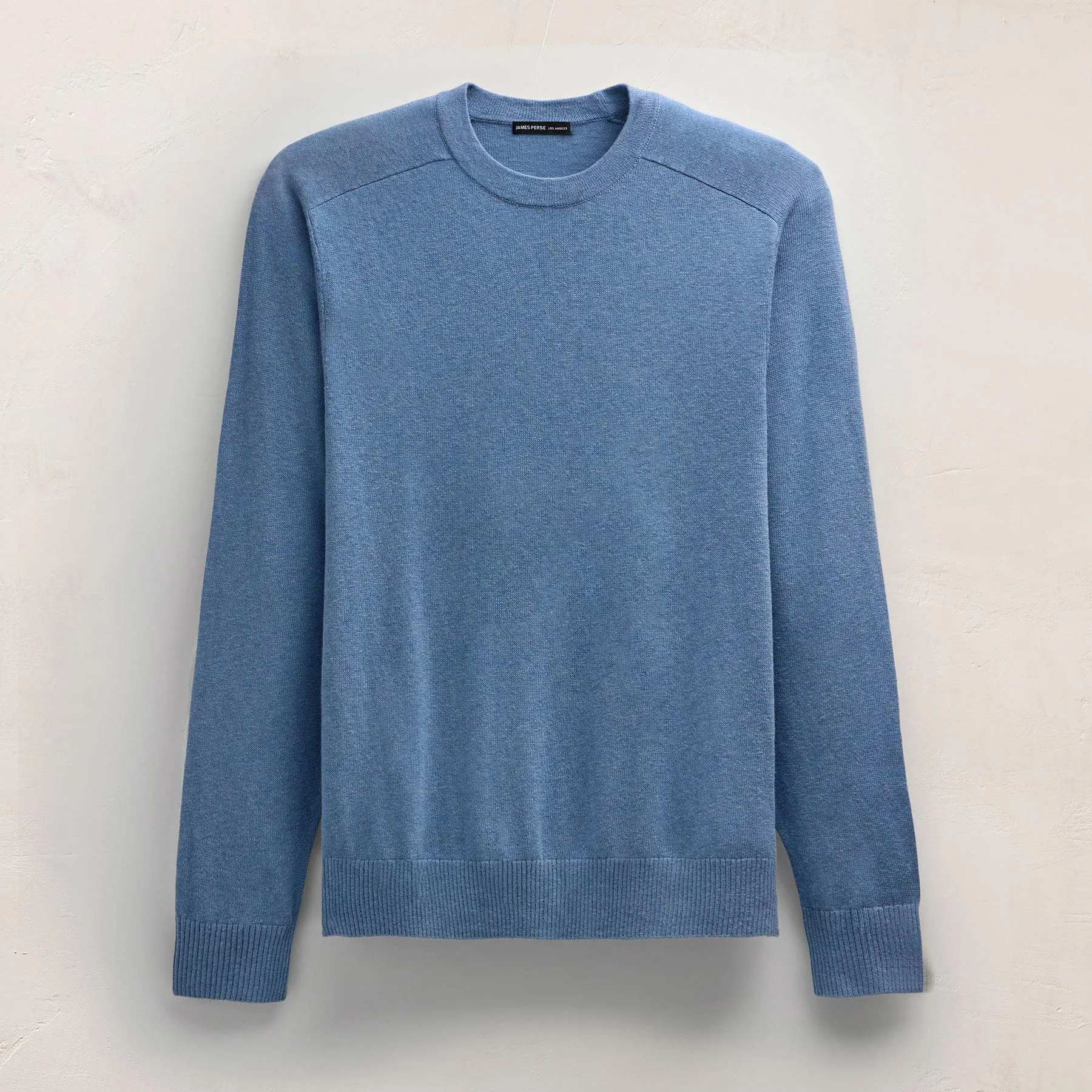 Organic Cotton Cashmere Raglan Crew - Denim sold by James Perse product image thumbnail 2