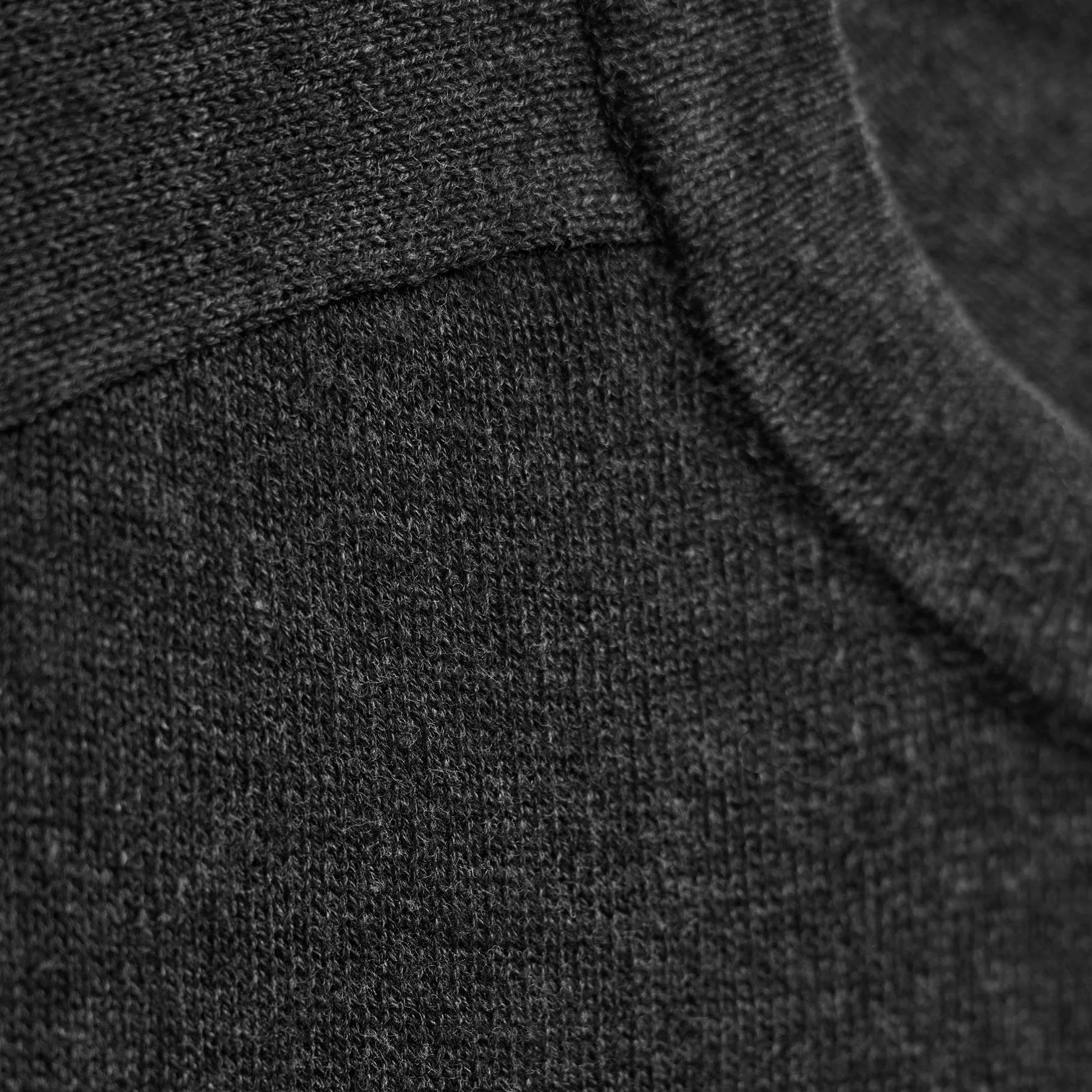 Cotton Cashmere Raglan Crew - Coal sold by James Perse product image thumbnail 2