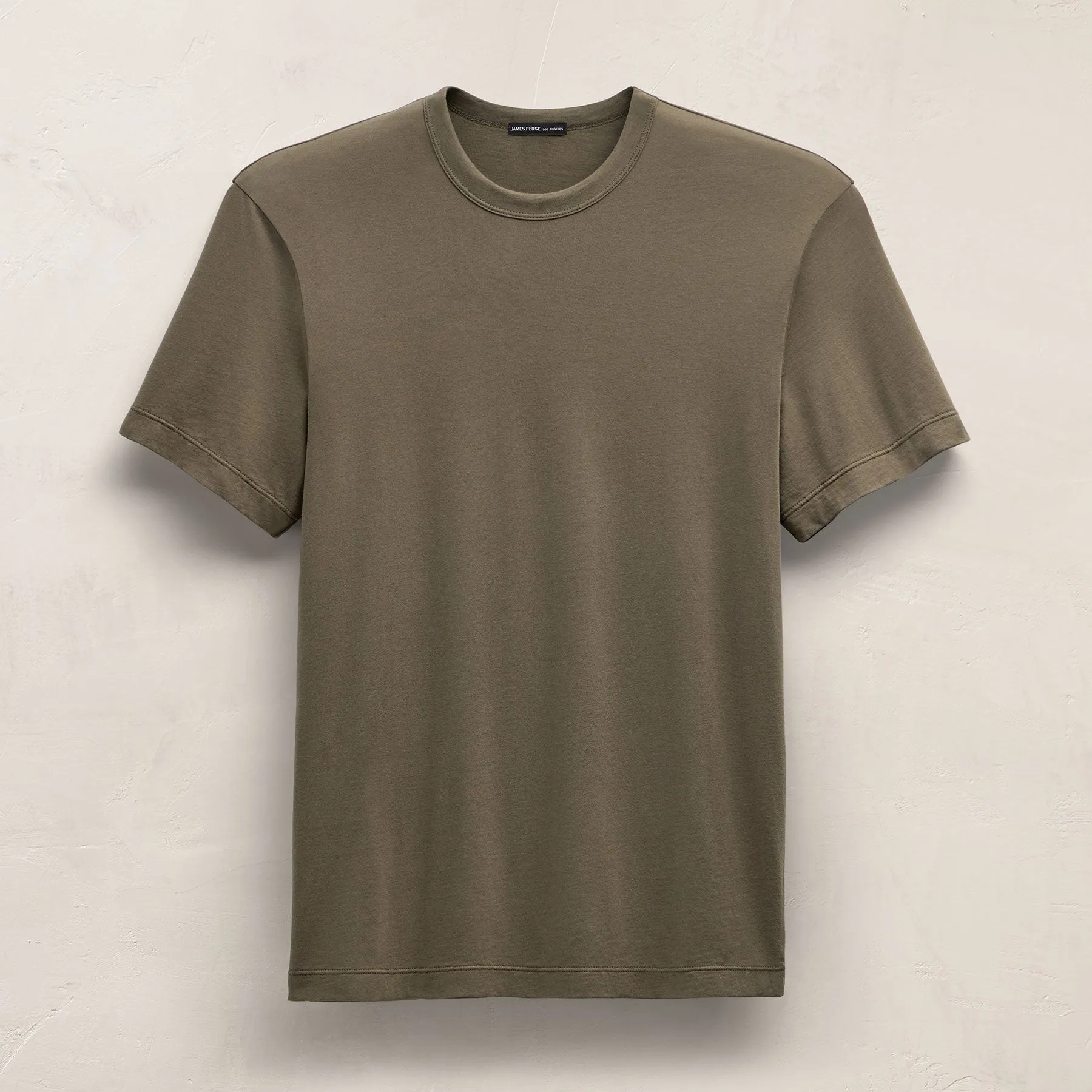 Brushed Lotus Crew - Light Olive sold by James Perse product image thumbnail 2