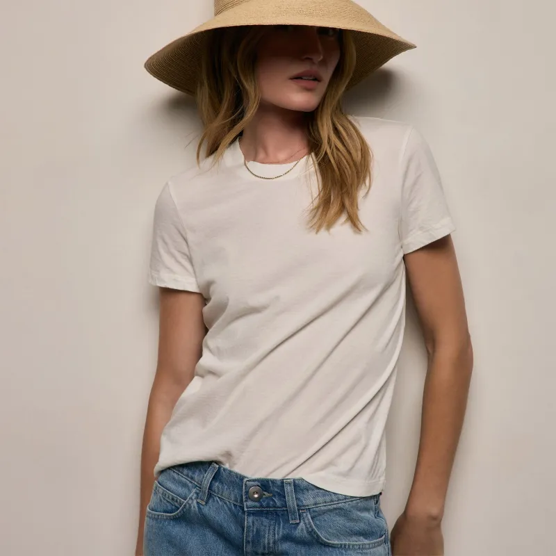 Vintage Little Boy Tee - Off White made by James Perse