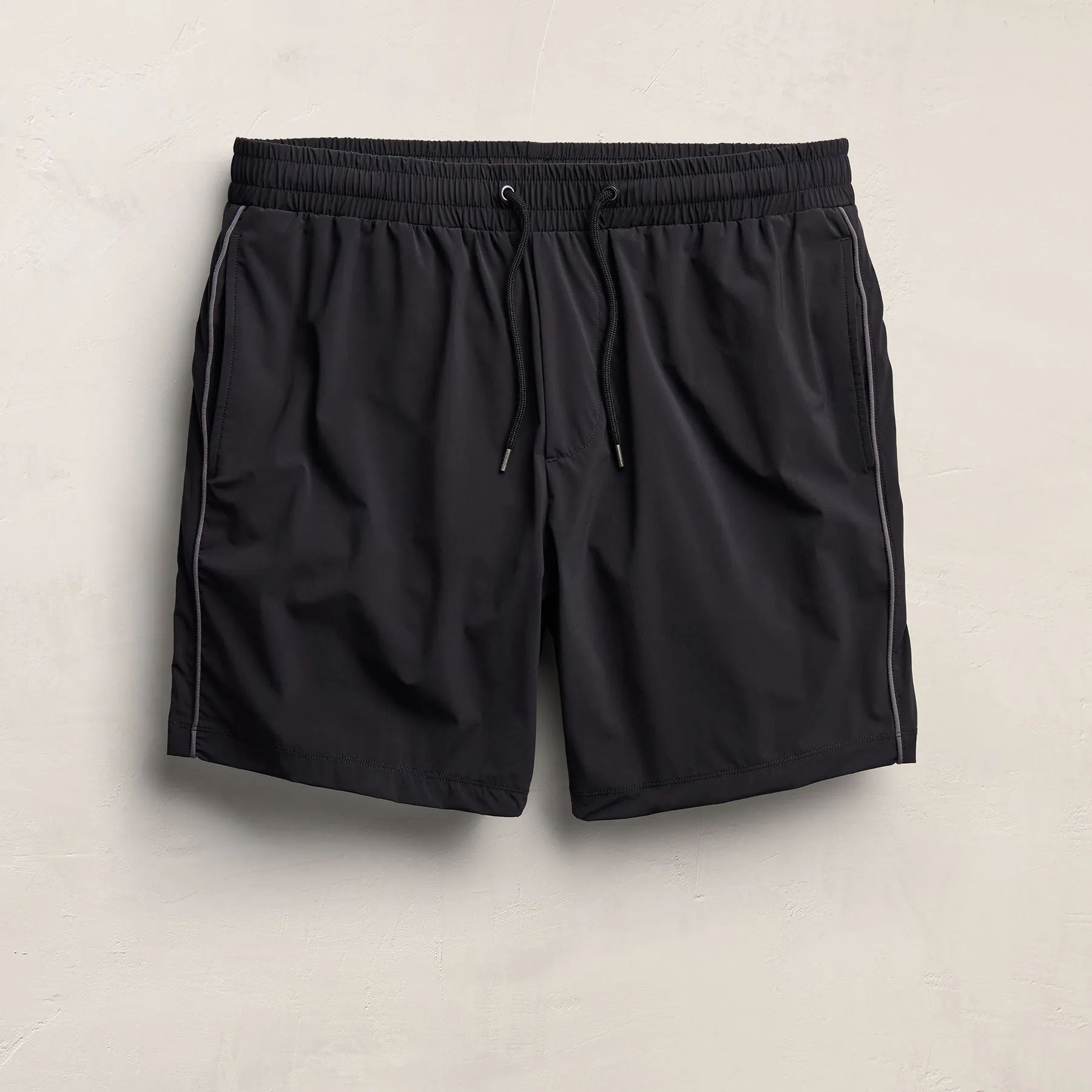 Contrast Piped Boardshort - Black/Carbon sold by James Perse product image thumbnail 2