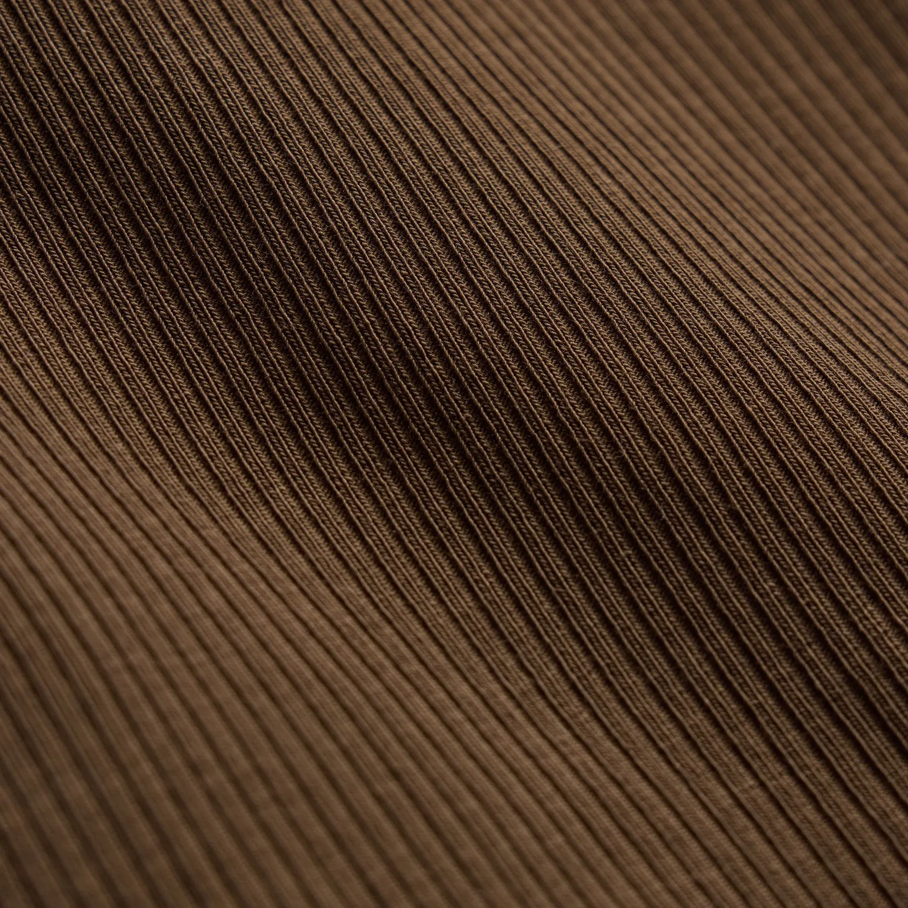 Ribbed High Neck Cami - Cocoa sold by James Perse product image thumbnail 2