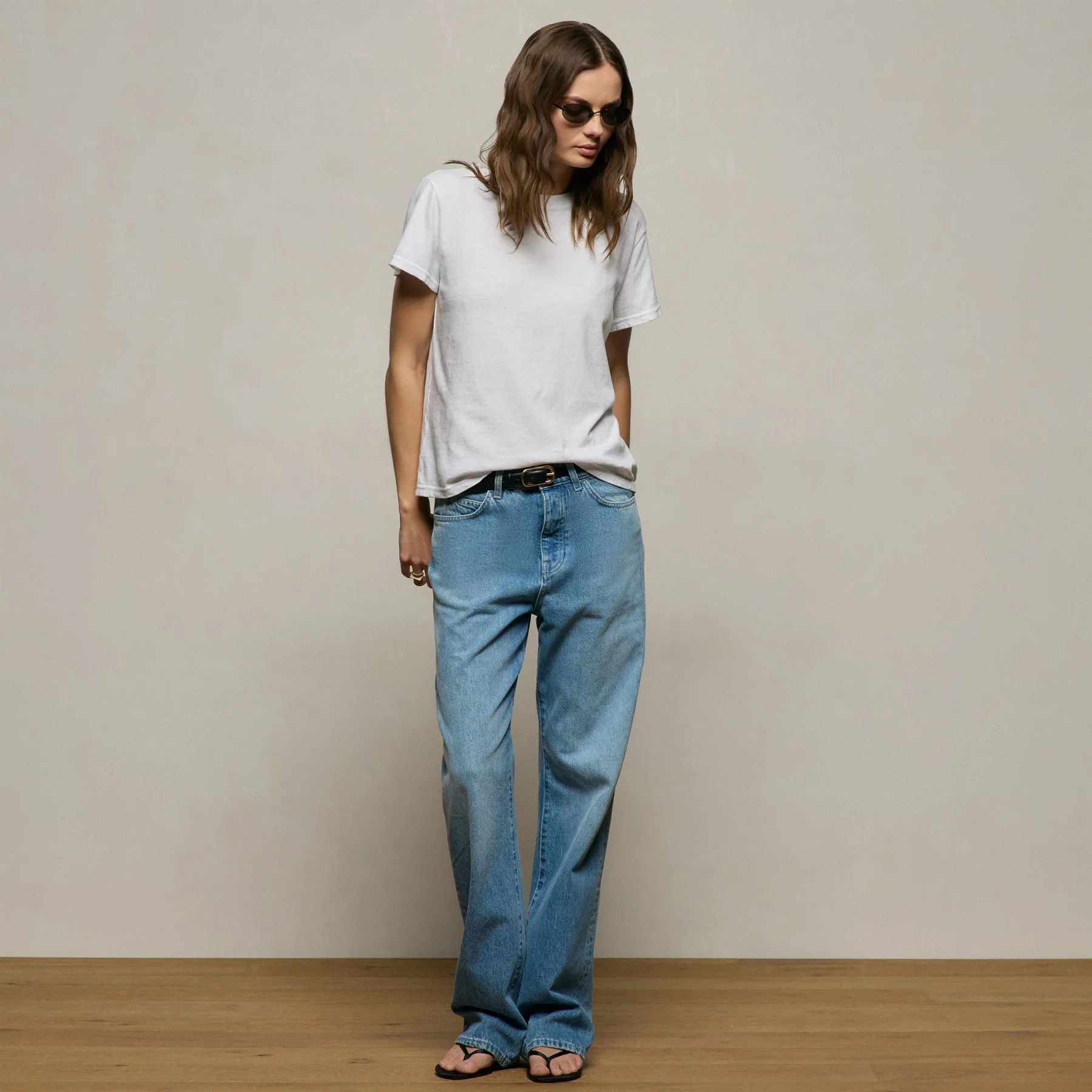 Slub Jersey Classic Tee - White sold by James Perse product image thumbnail 2