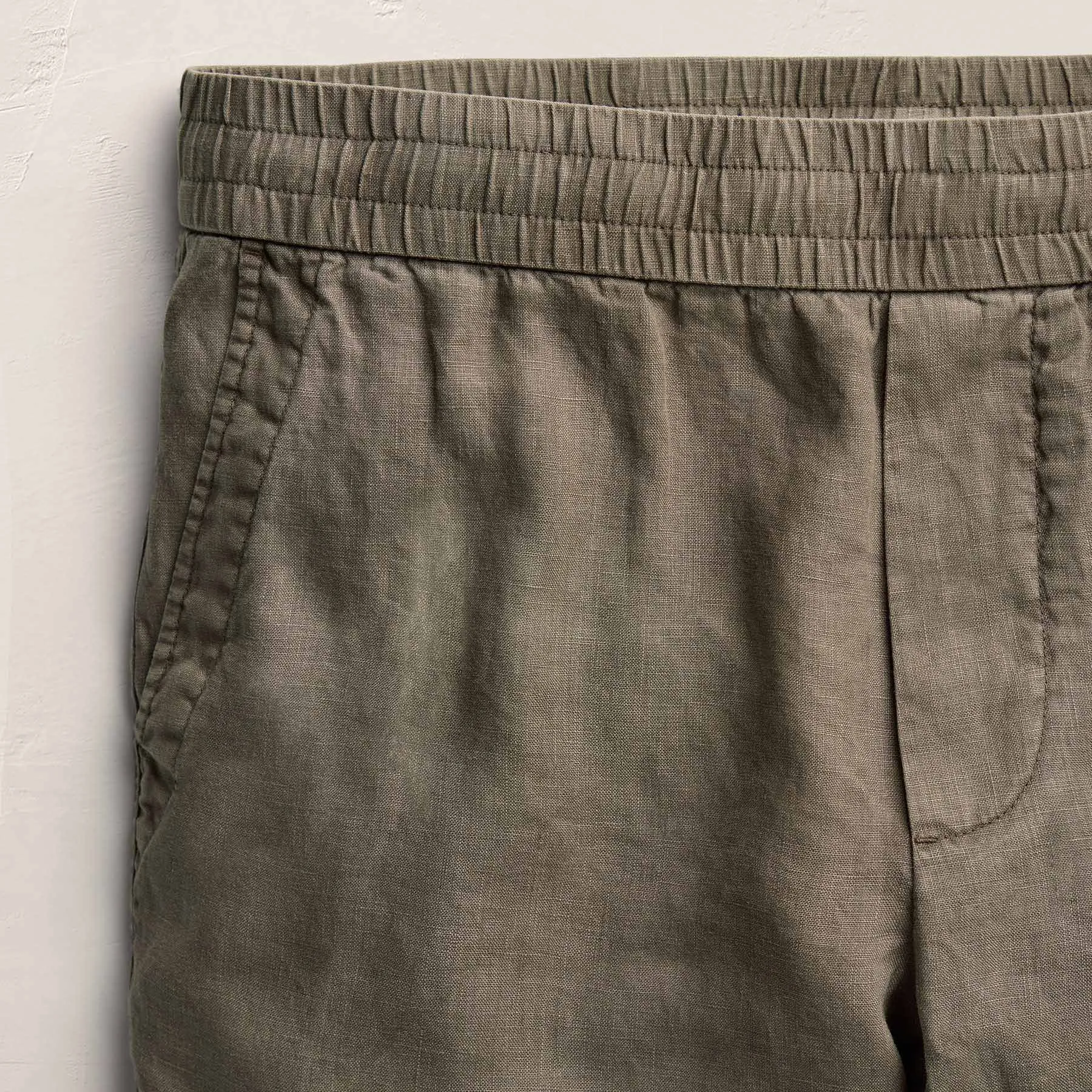 Lightweight Linen Pant - Light Olive Pigment sold by James Perse product image thumbnail 2