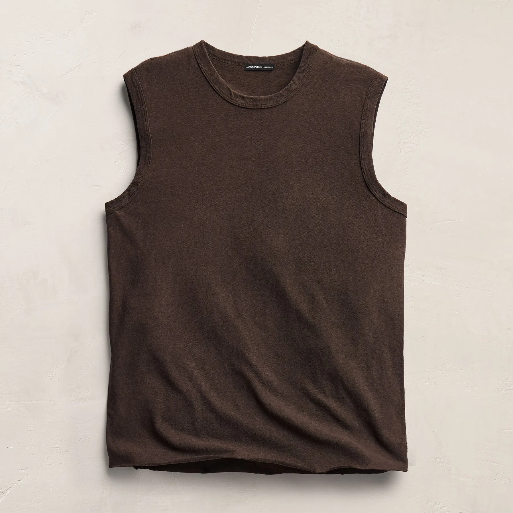 Slub Jersey Tank - Bark Pigment sold by James Perse product image thumbnail 2