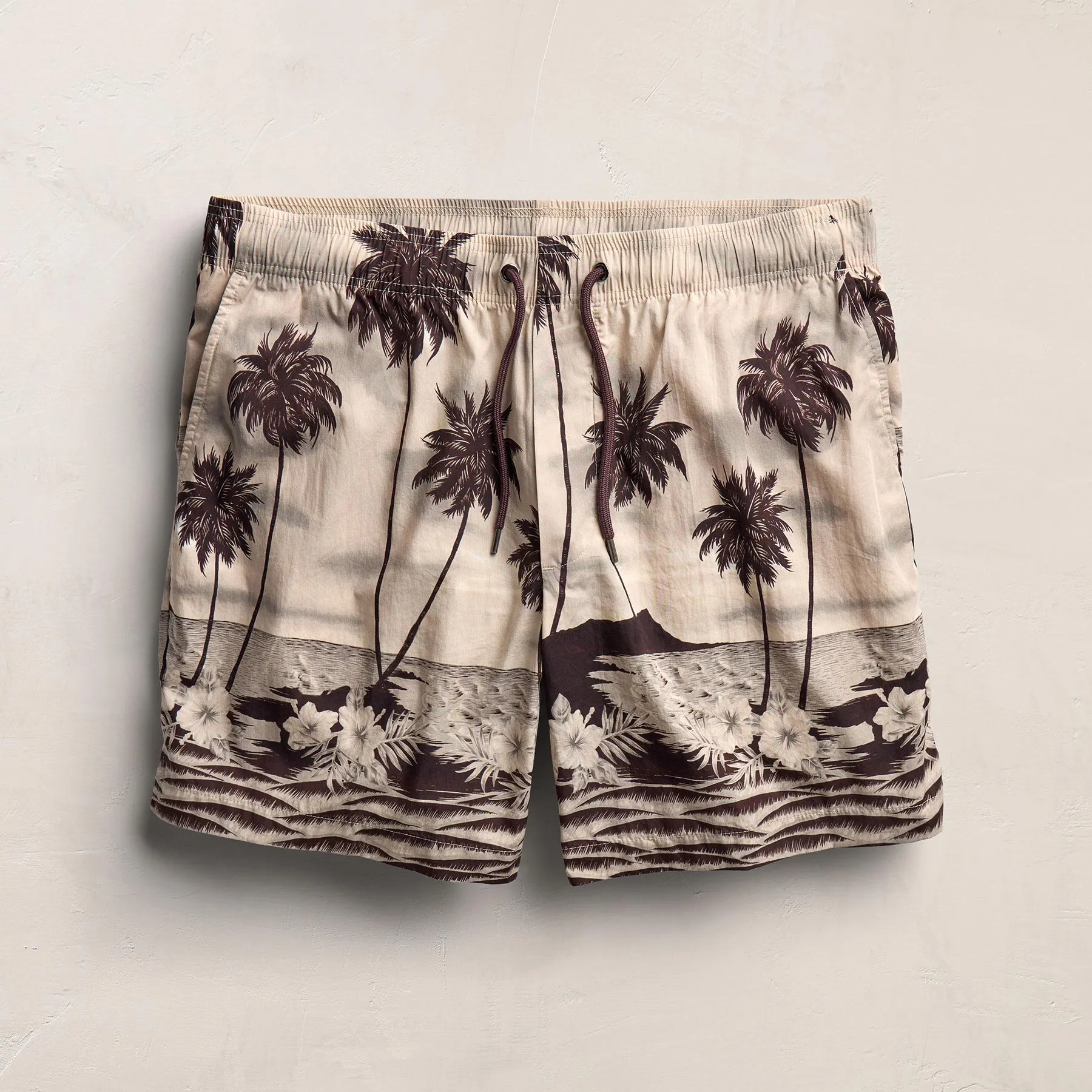 Palm Printed Short - Stone sold by James Perse product image thumbnail 2