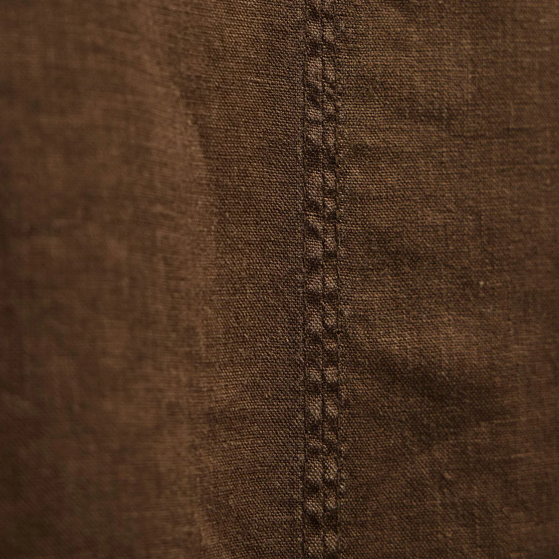 Lightweight Linen Tunic Dress - Cocoa Pigment sold by James Perse product image thumbnail 3