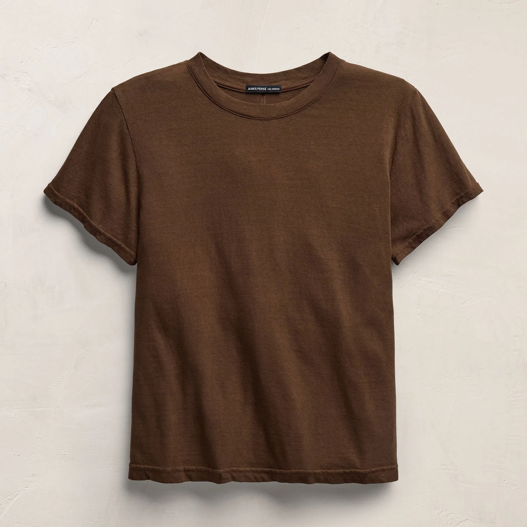 Slub Jersey Classic Tee - Cocoa sold by James Perse product image thumbnail 2
