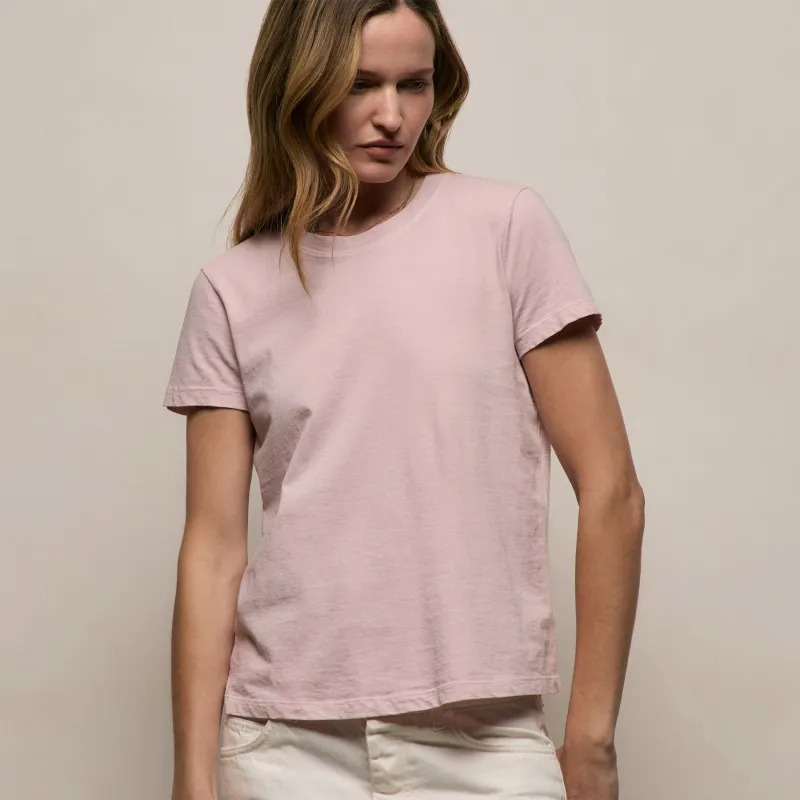 Vintage Little Boy Tee - Rose Quartz Pigment made by James Perse