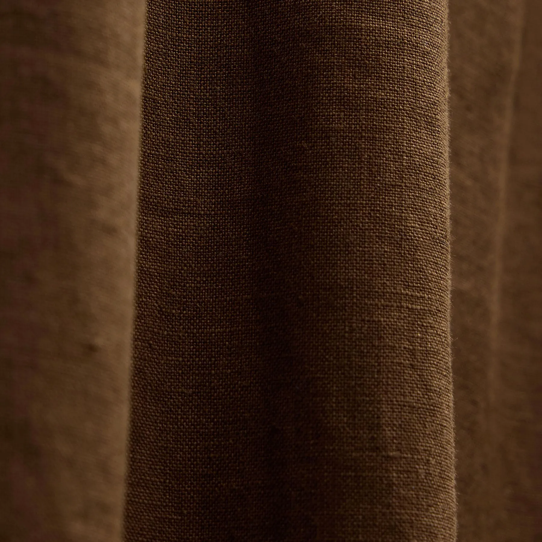 Lightweight Linen Strappy Cami Dress - Cocoa Pigment sold by James Perse product image thumbnail 4
